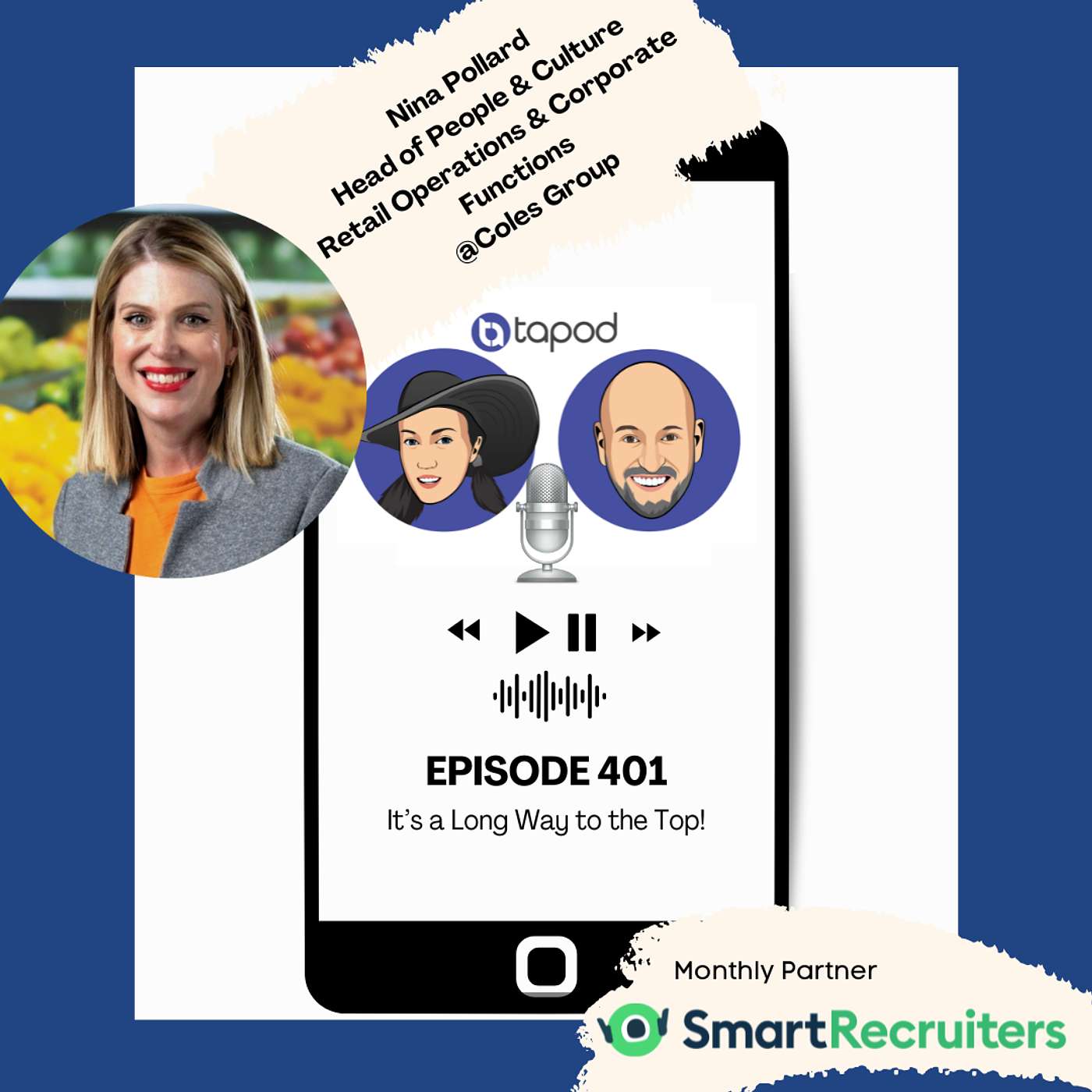 Episode 401 - It's a Long Way to the Top! - with Nina Pollard