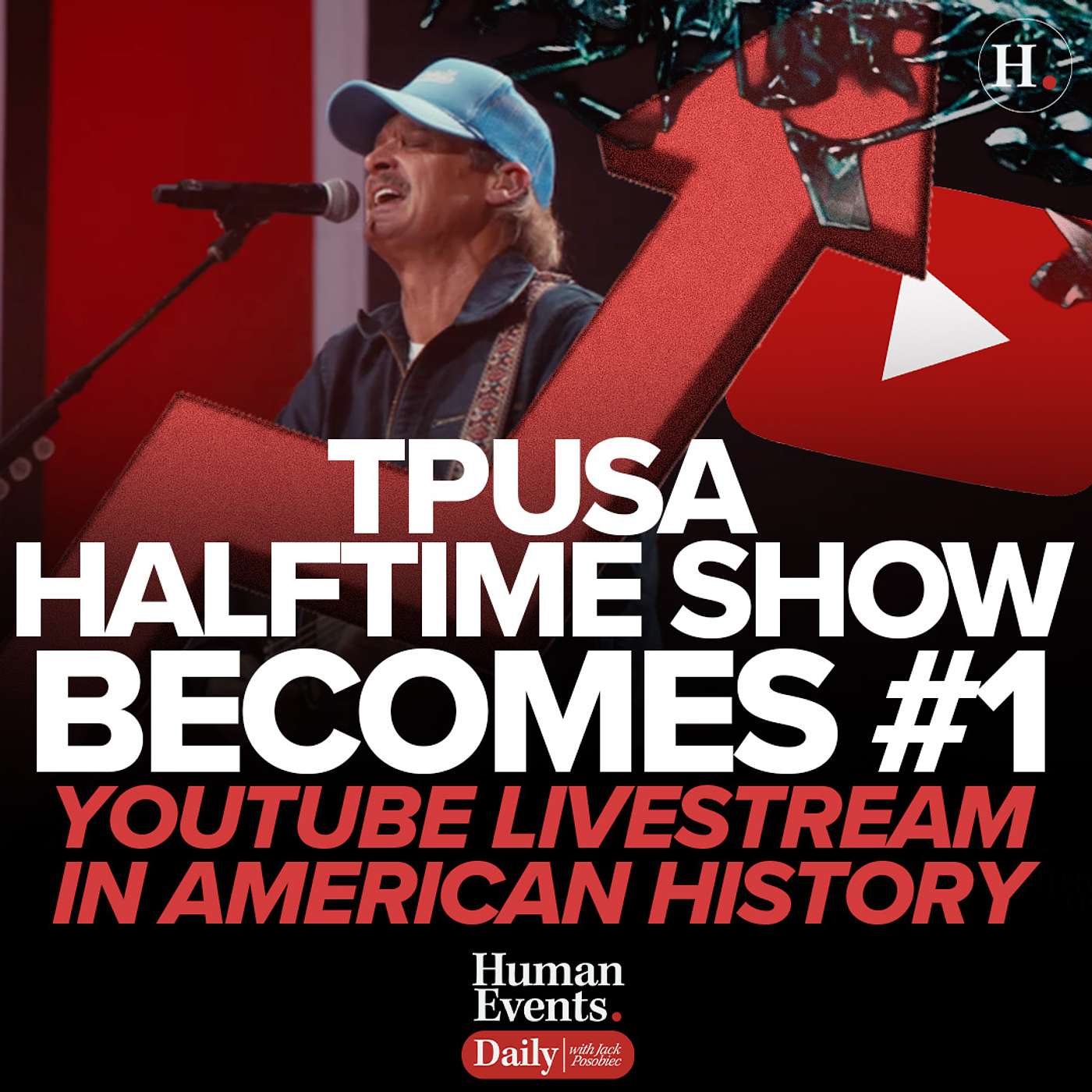 TPUSA Halftime Show Becomes #1 Youtube Livestream in American History