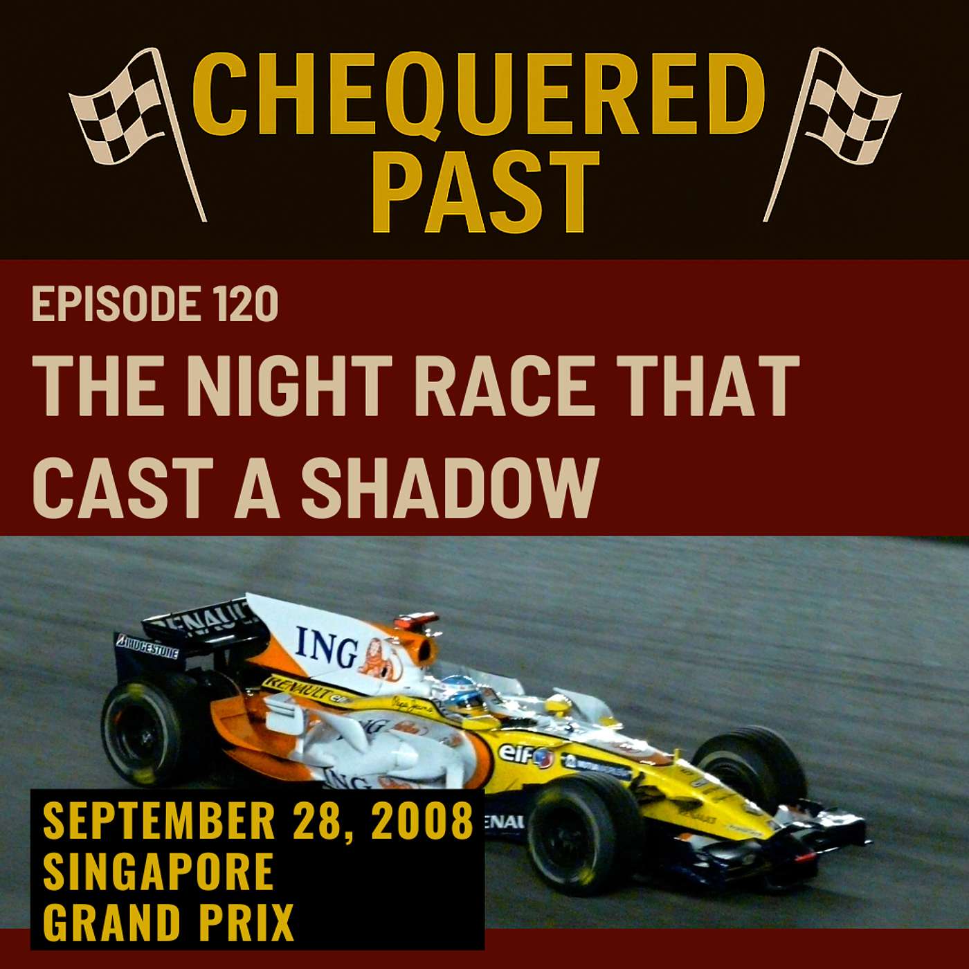 28th September 2008: The Night Race That Cast a Shadow episode artwork