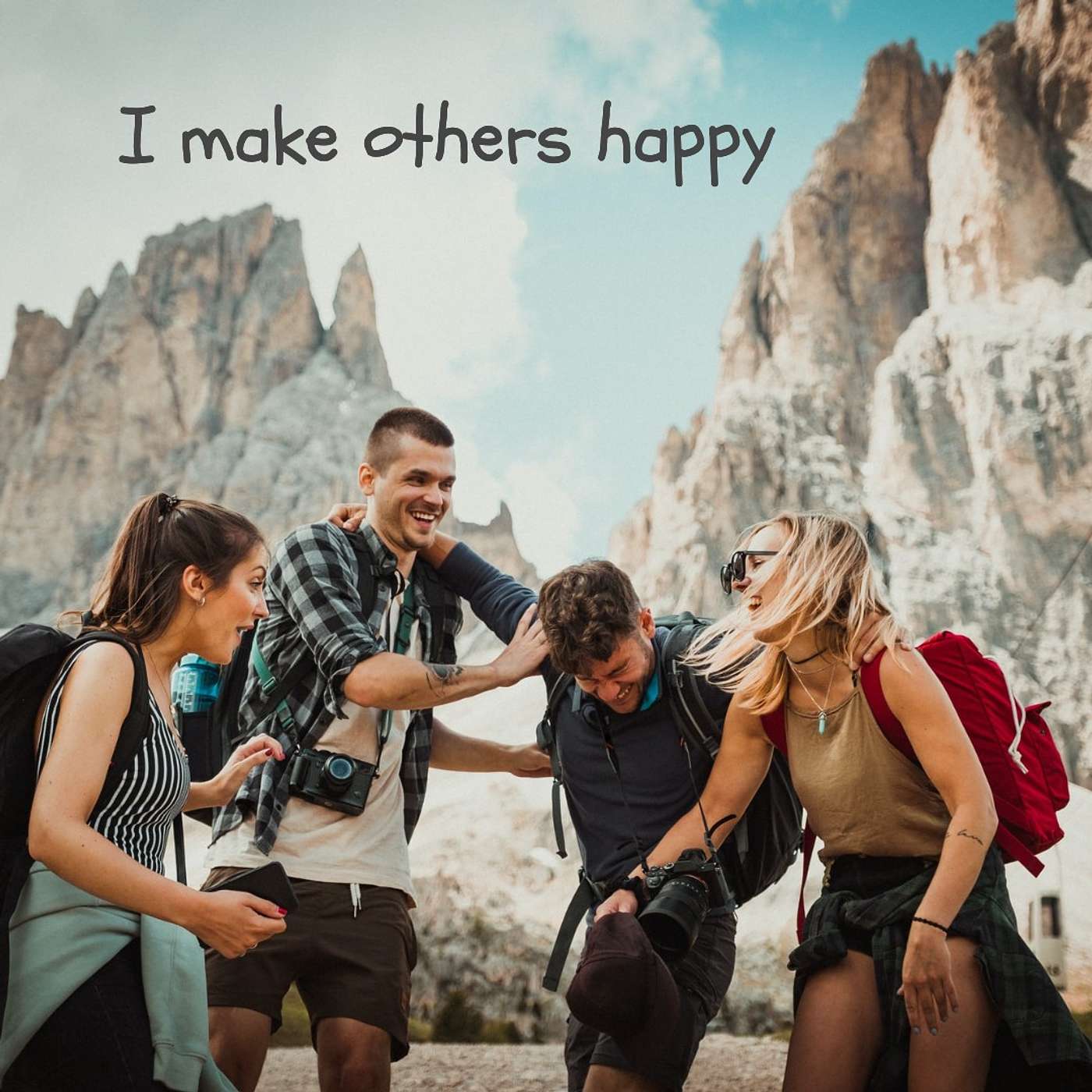 #355 I make others happy episode artwork