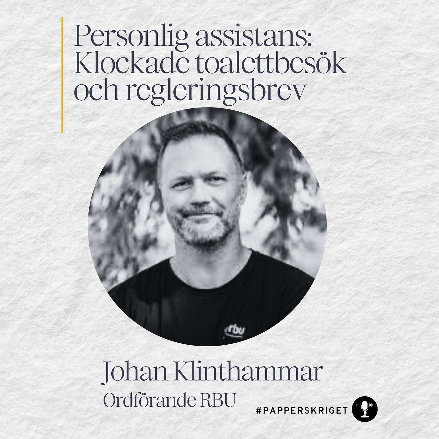 3. Johan Klinthammar - Personlig assistans: Klockade toalettbesök och regleringsbrev