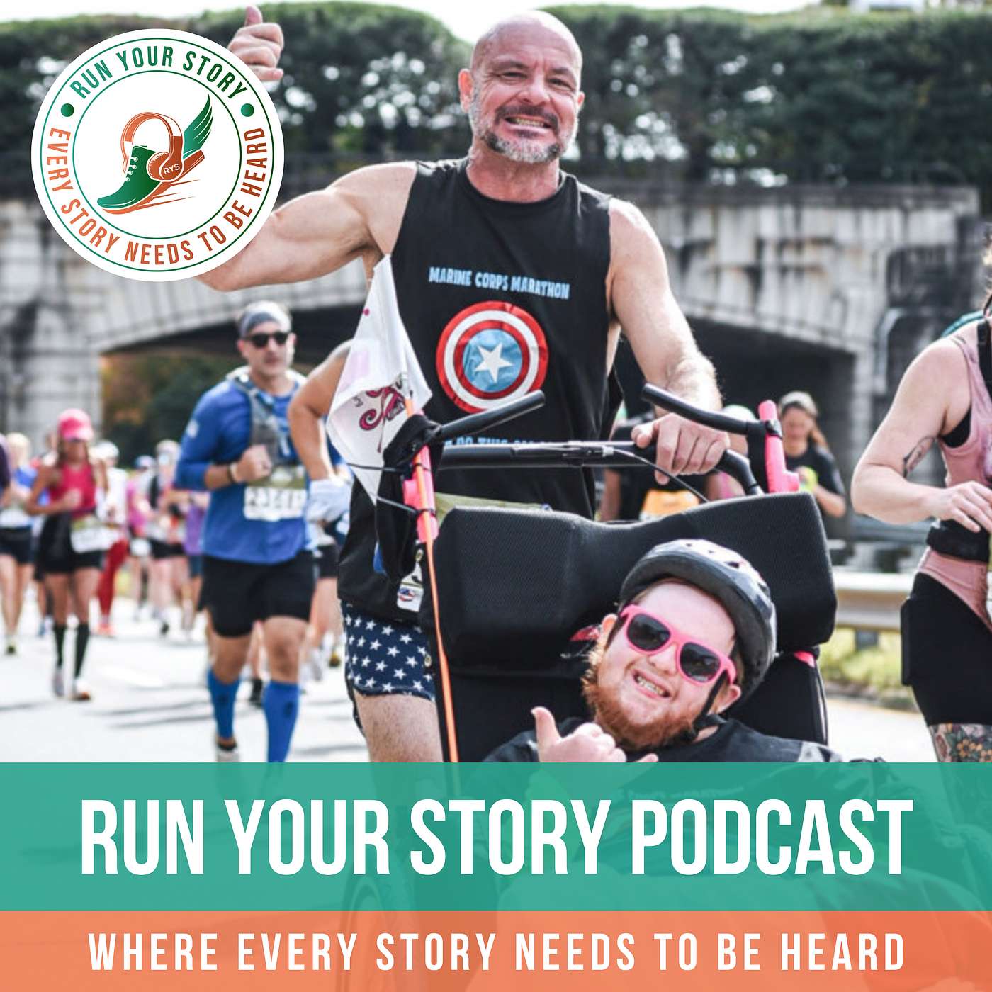 David Steudlein (Ainsley's Angels) - "You don't have to run, you get to run" David Steudlein (Ainsley's Angels) - "You don't have to run, you get to run"