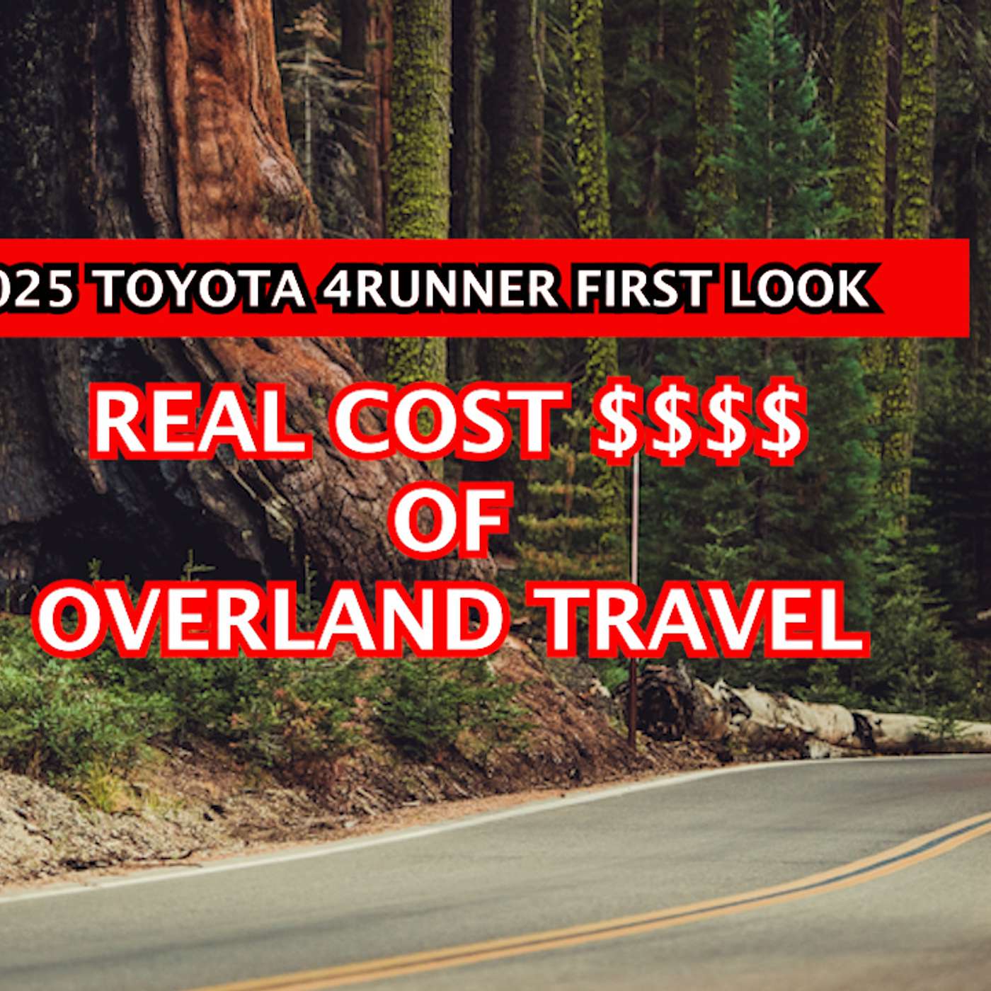 RANDOM WAYPOINTS PODCAST EP06.05 | 2025 TOYOTA 4RUNNER FIRST LOOK | REAL COSTS OF OVERLAND TRAVEL episode artwork