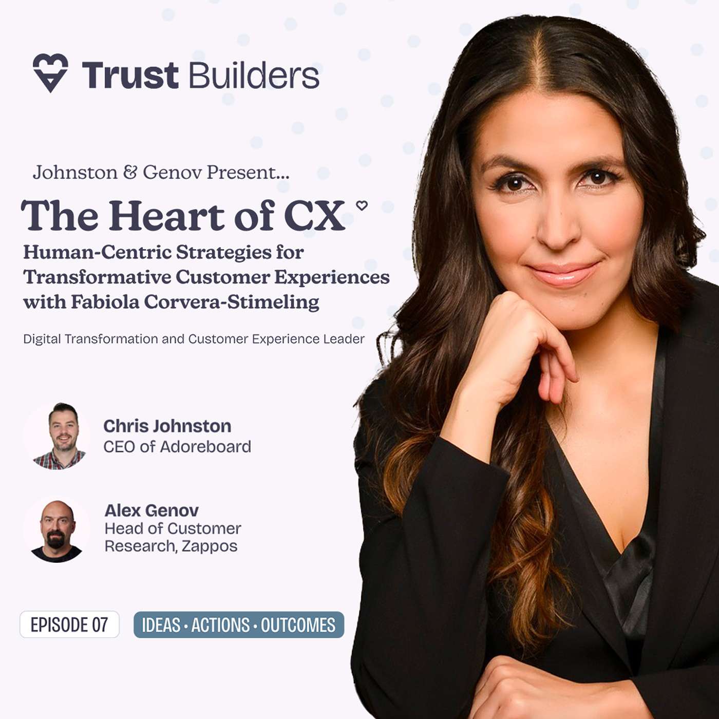 The Heart of CX: Human-Centric Strategies for Transformative Customer Experiences with Fabiola Corvera-Stimeling episode artwork