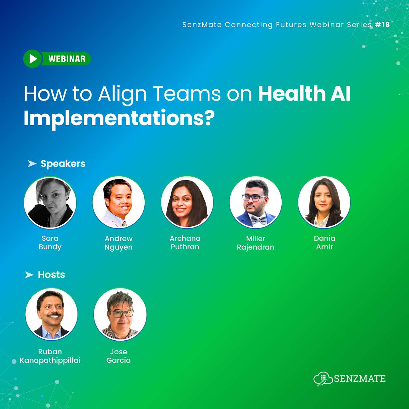 How to Align Teams on Health AI Implementations? | SenzMate Connecting the Future Webinar Series #18