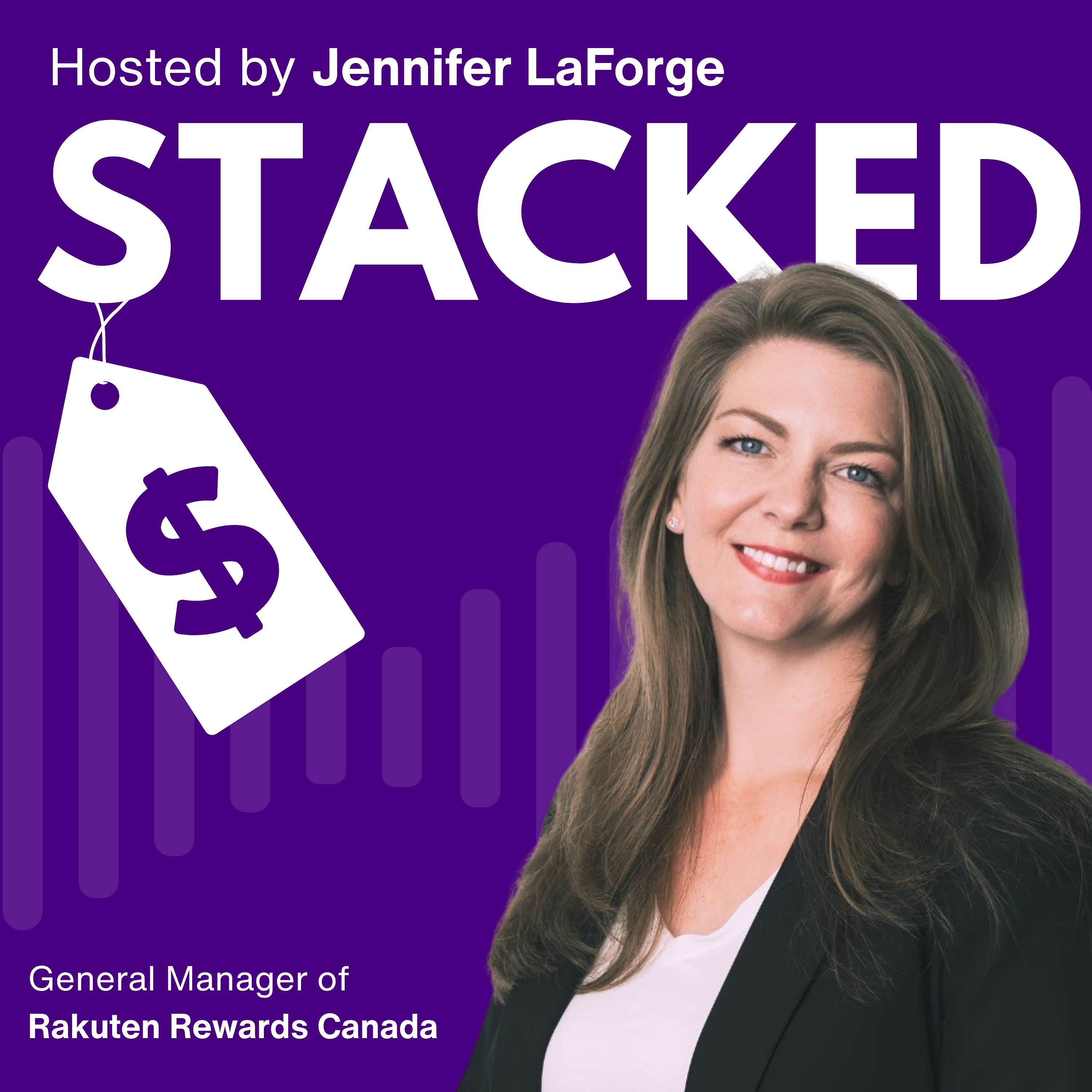Stacked with Jennifer Laforge podcast artwork