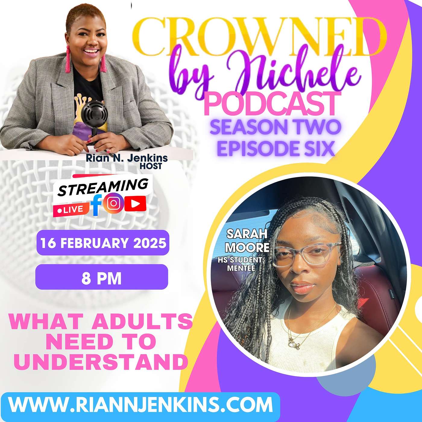 Crowned By Nichele, LLC Podcast