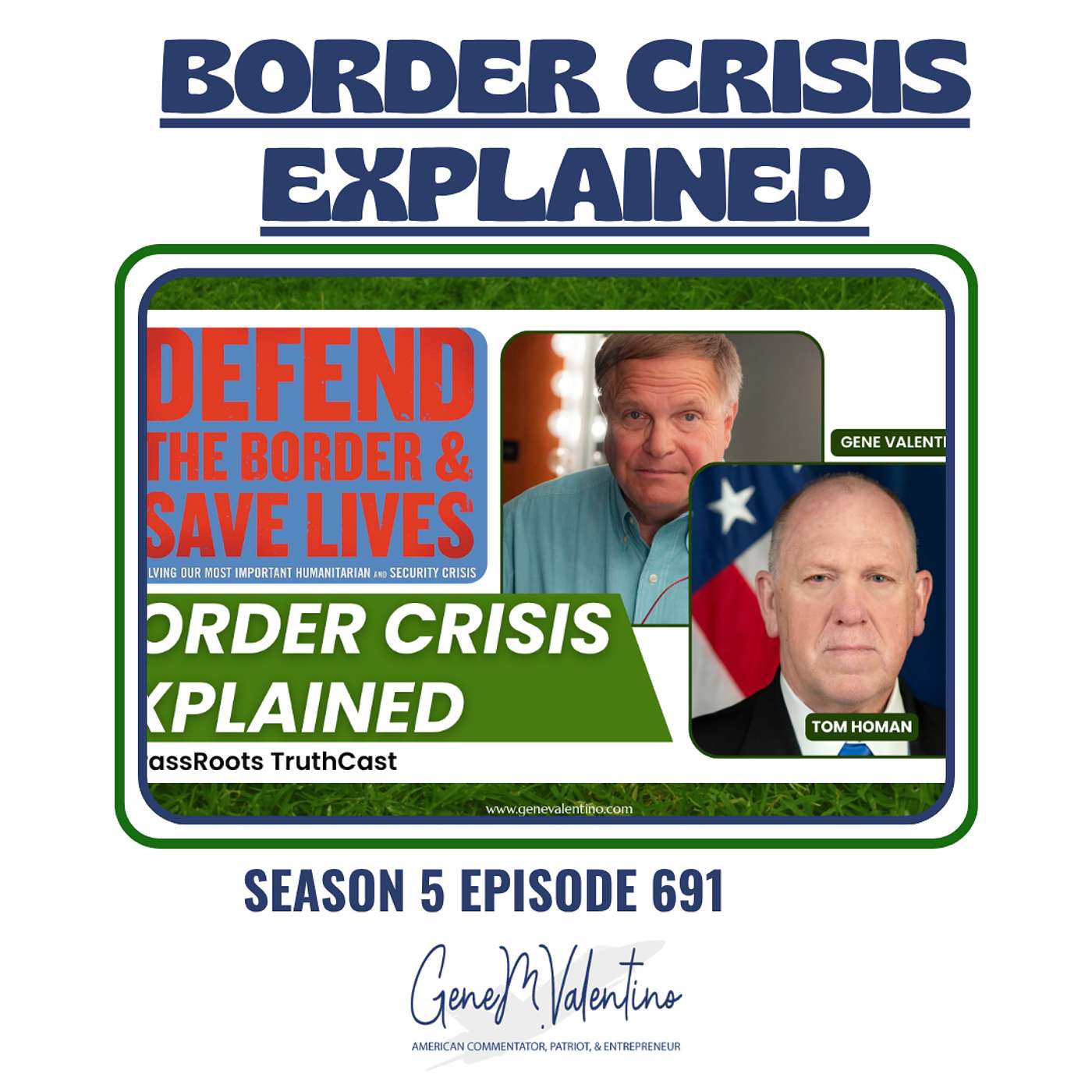 Tom Homan on Border Security, Immigration Enforcement & National Security Concerns | Full Interview episode artwork