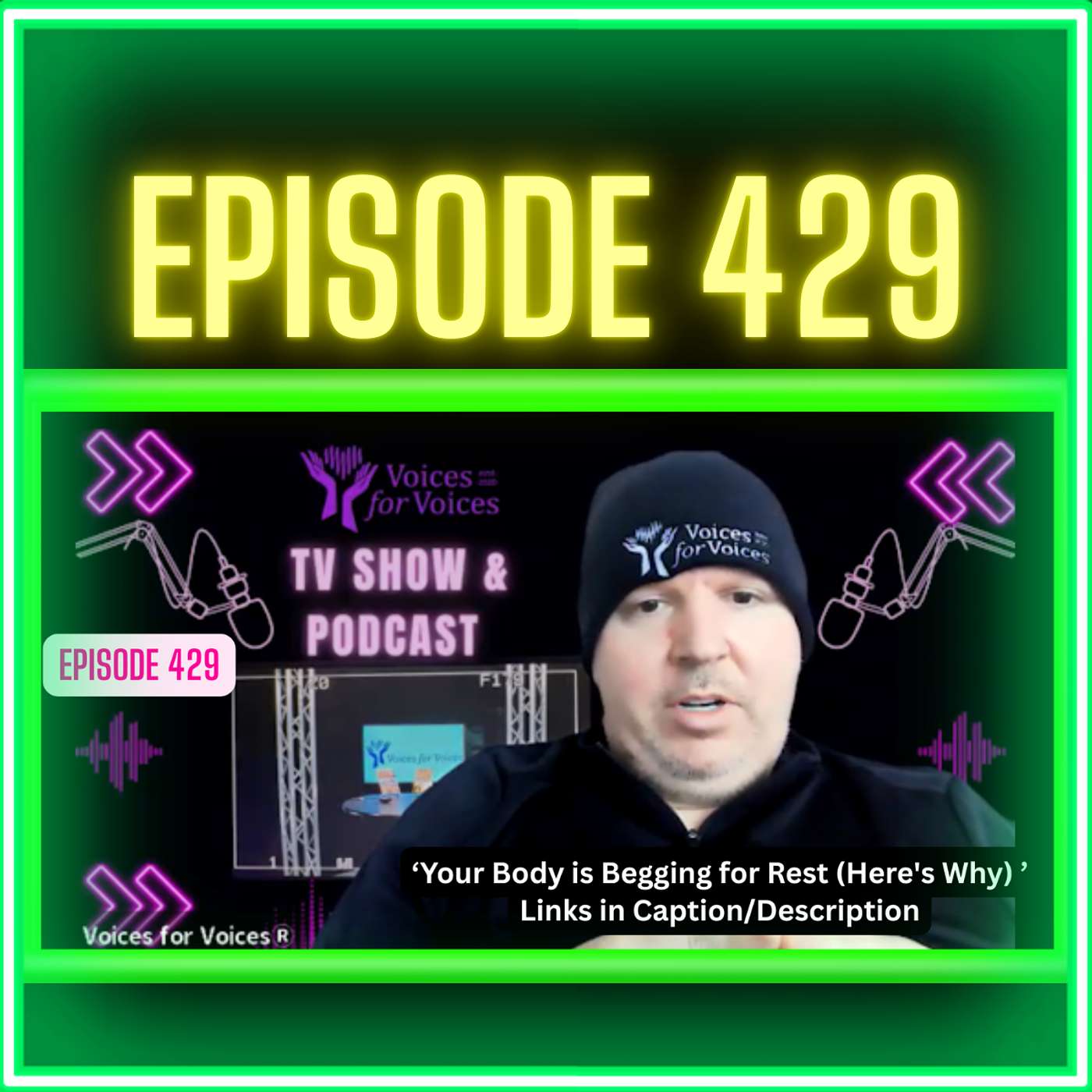 Your Body is Begging for Rest (Here's Why) | Episode 429