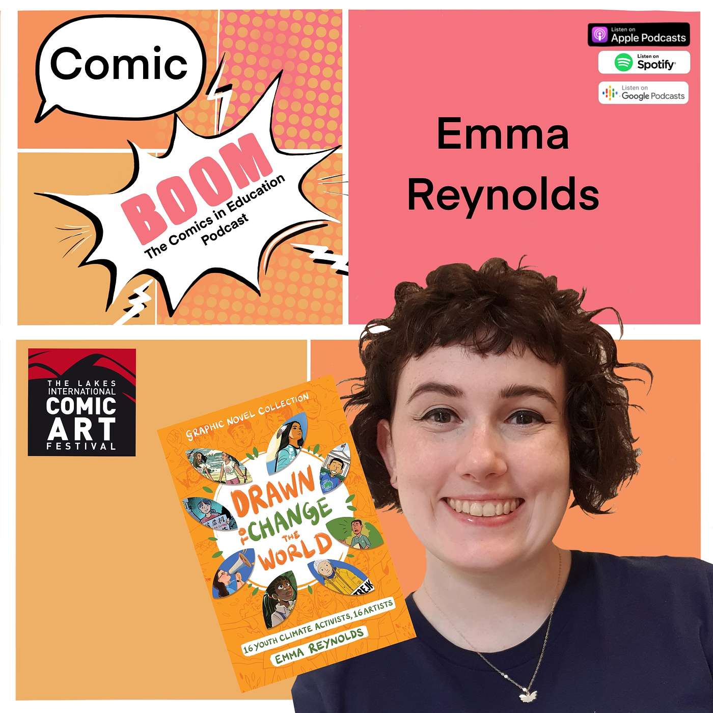 Comic Boom - Comics in Education- Comics and Climate Change with illustrator Emma Reynolds