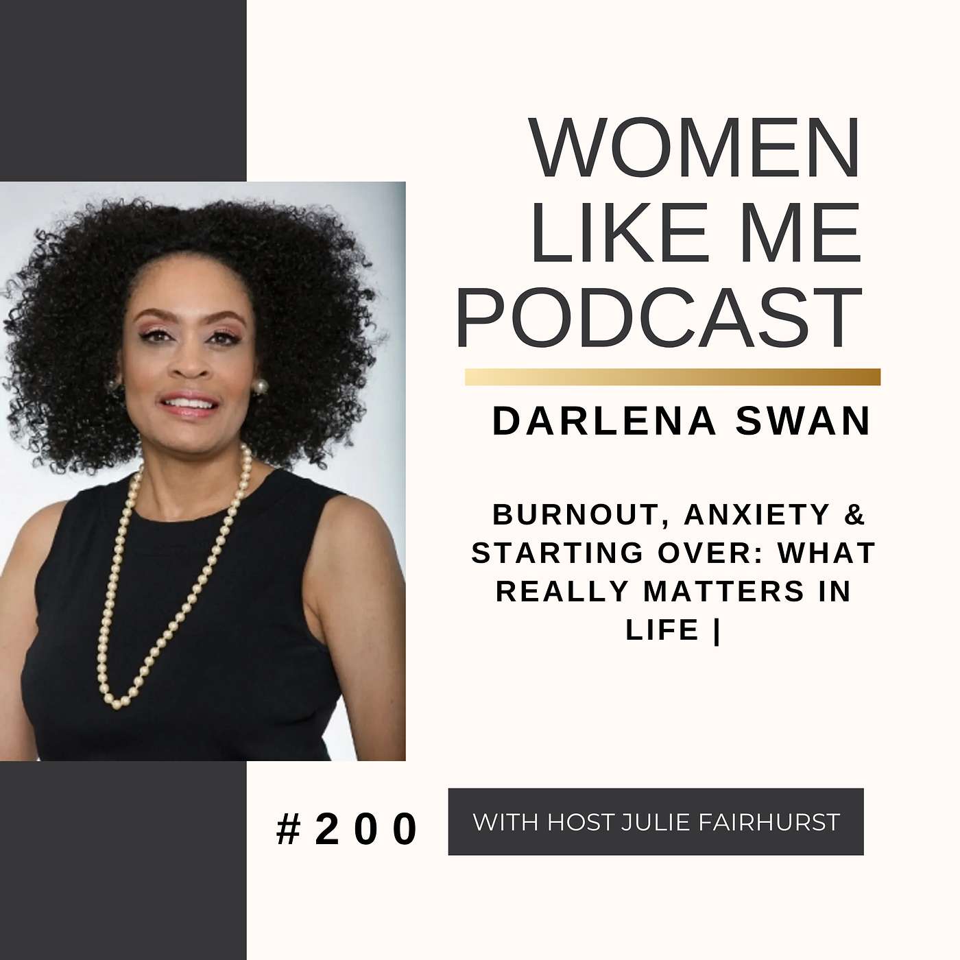 Burnout, Anxiety & Starting Over: What Really Matters in Life | Darlena Swan episode artwork