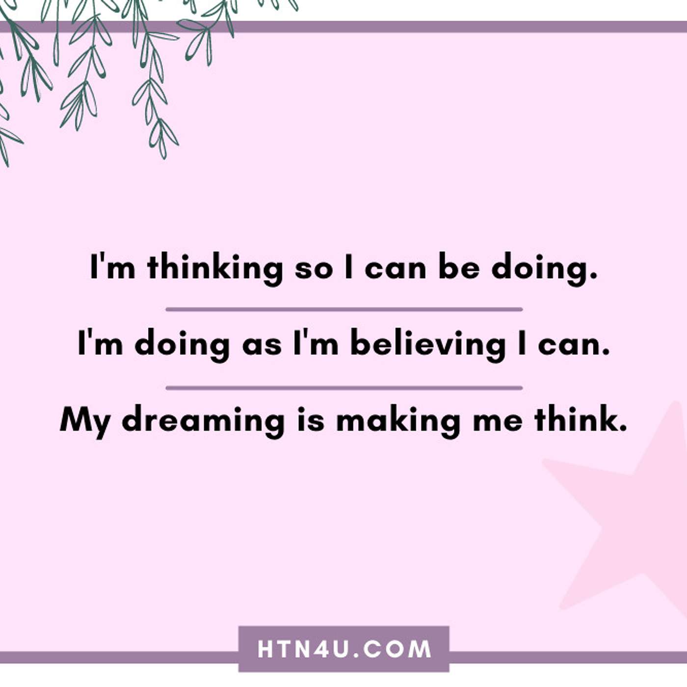 HTN4U Unlimiting Affirmations on Success #166