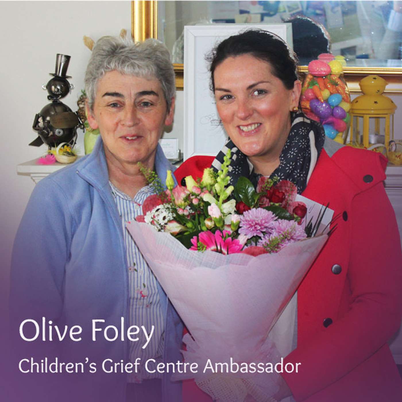 Olive Foley tell us about The Children's Grief Centre Fund raising project for their new home - 25 April 2021 (S11E23b)(SS102fm programme excerpt)