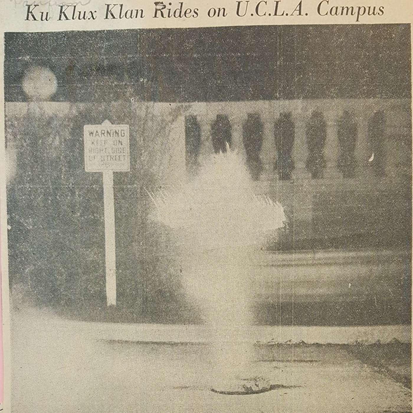 The KKK comes to campus in the 1930s with Trevor Griffey episode artwork
