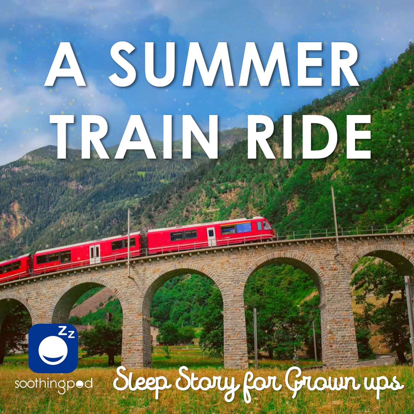 A Summer Train Ride  | Edutainment Story | Sleep Story for Grown Ups