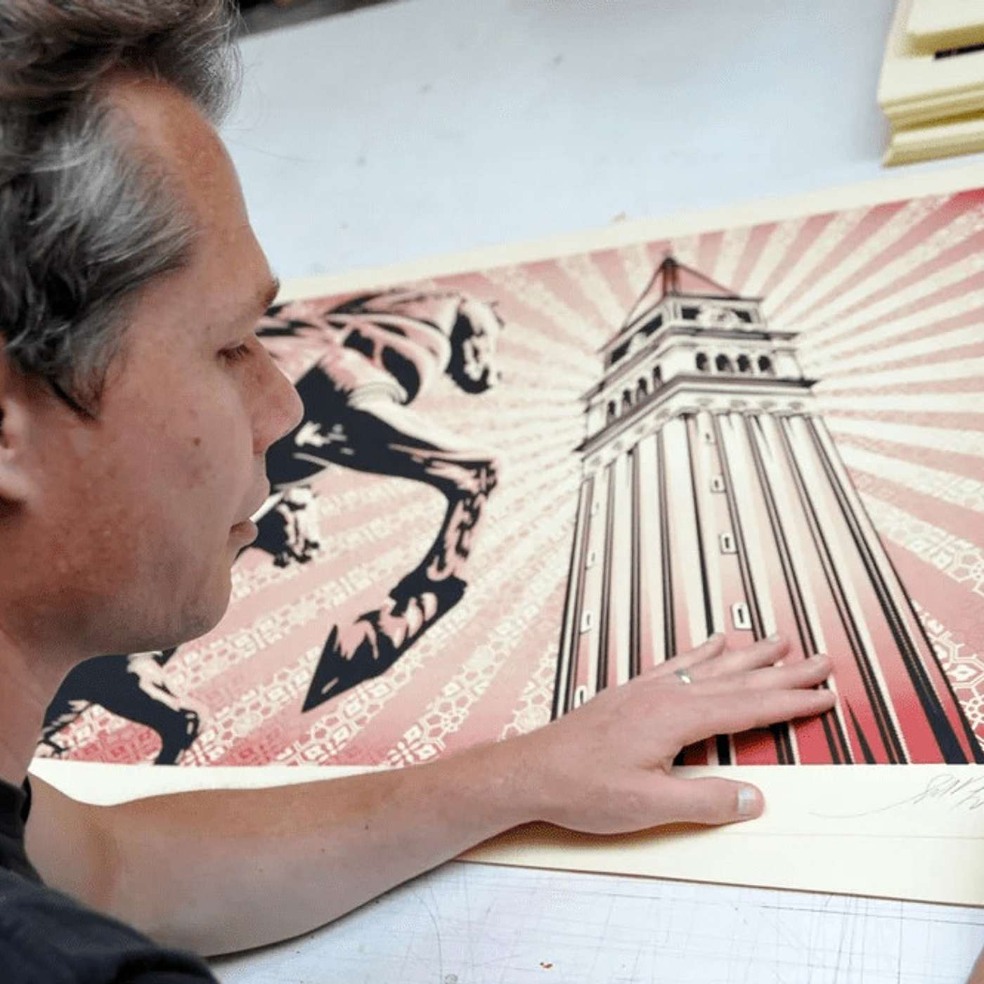 Shepard Fairey Horses Of Saint Marks