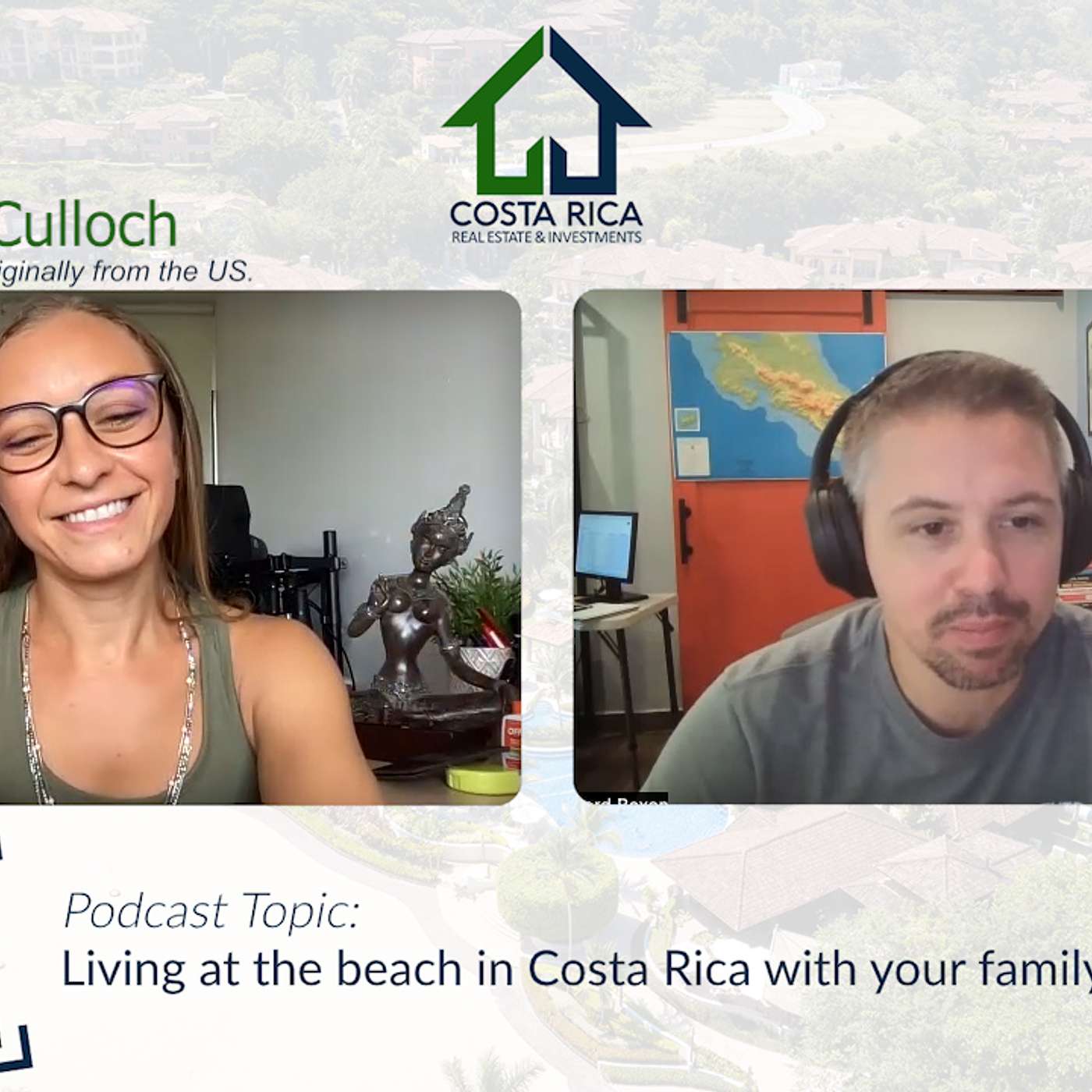 EP-97 Living at the beach with a family in Guanacaste with Anastasia McCulloch