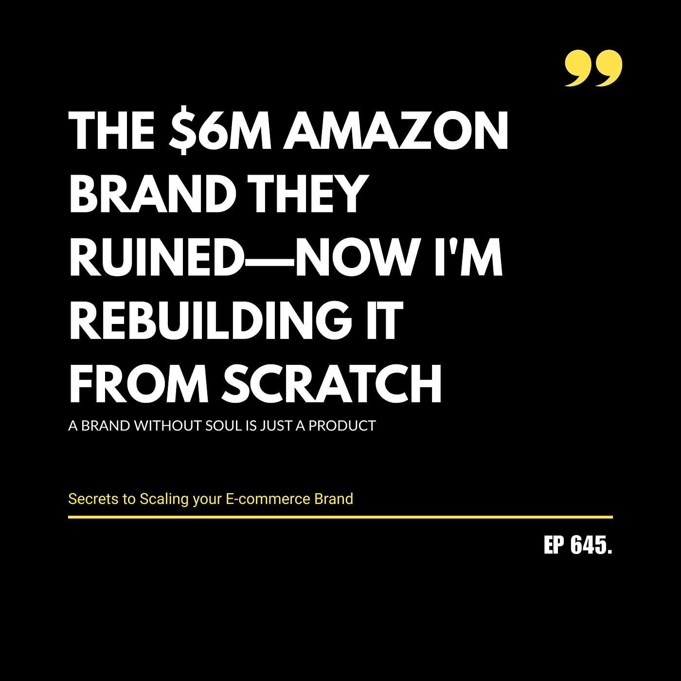 Secrets To Scaling Your Ecommerce Brand