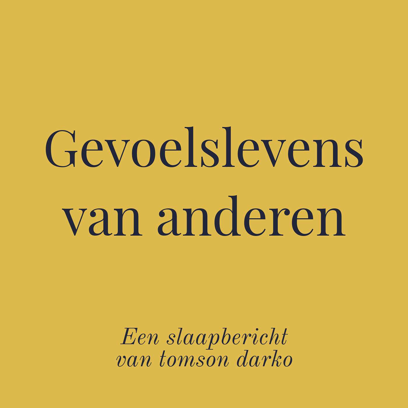 dag 37 - bestaat de ander wel als je er niet aan denkt?