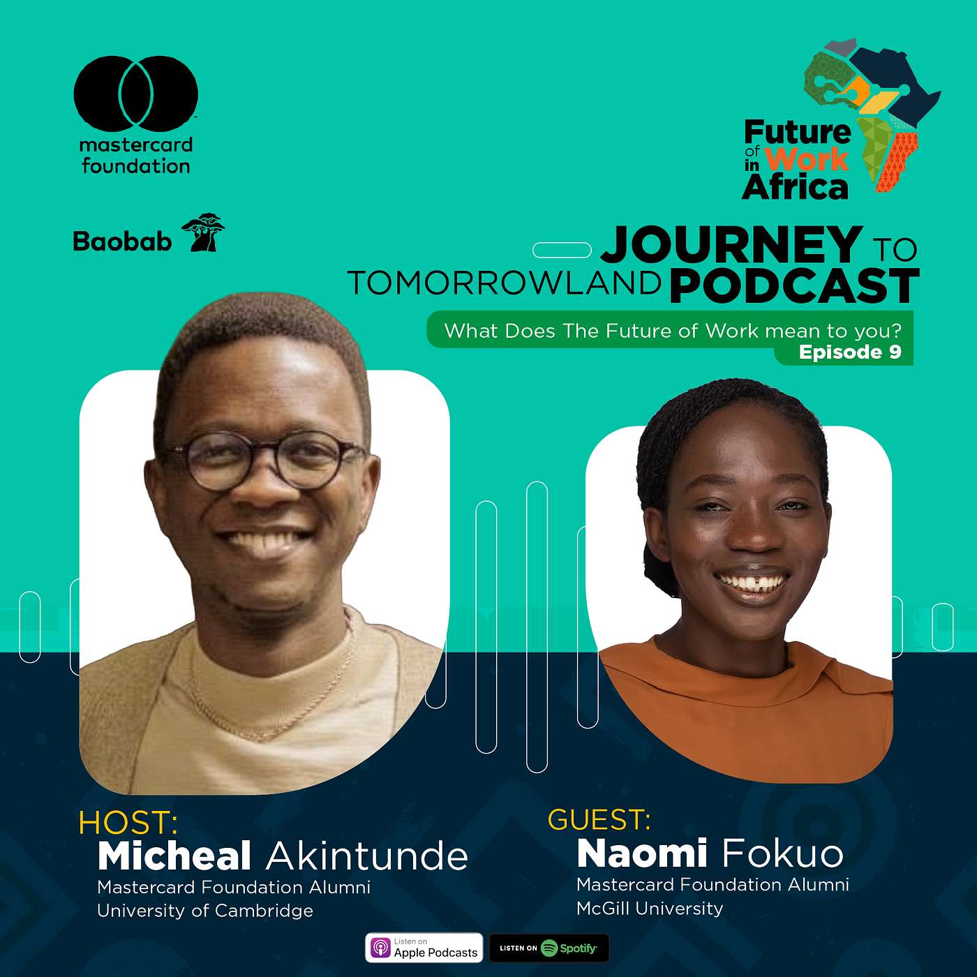 The Journey to Tomorrowland Ep 9: Building a Career in Food Safety and Quality Assurance with Naomi Fokuo episode artwork