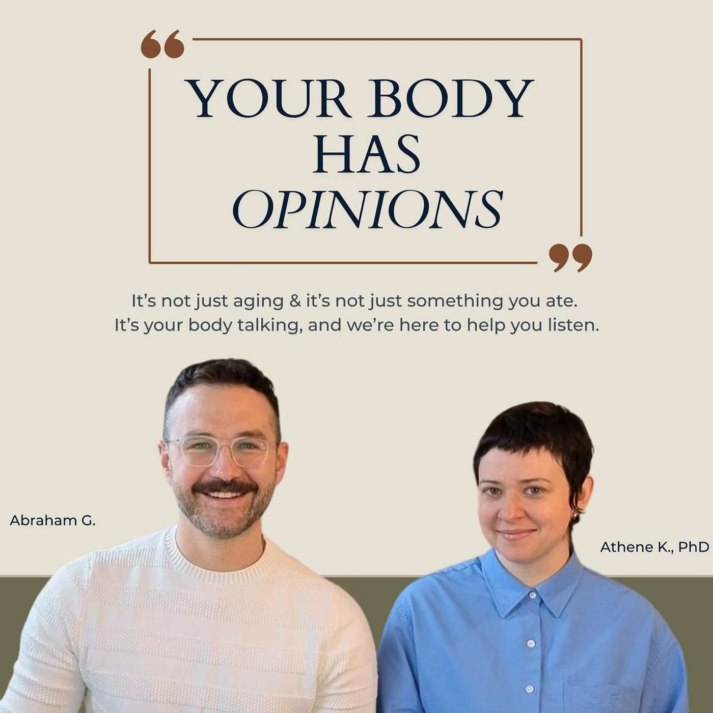 Your Body Has Opinions cover art