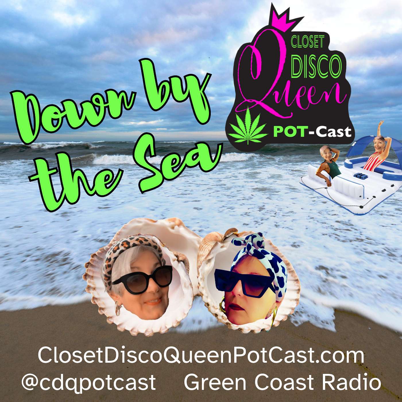 Laughing Through Midlife with Cannabis, Chaos & Courage | Down By The Sea episode artwork