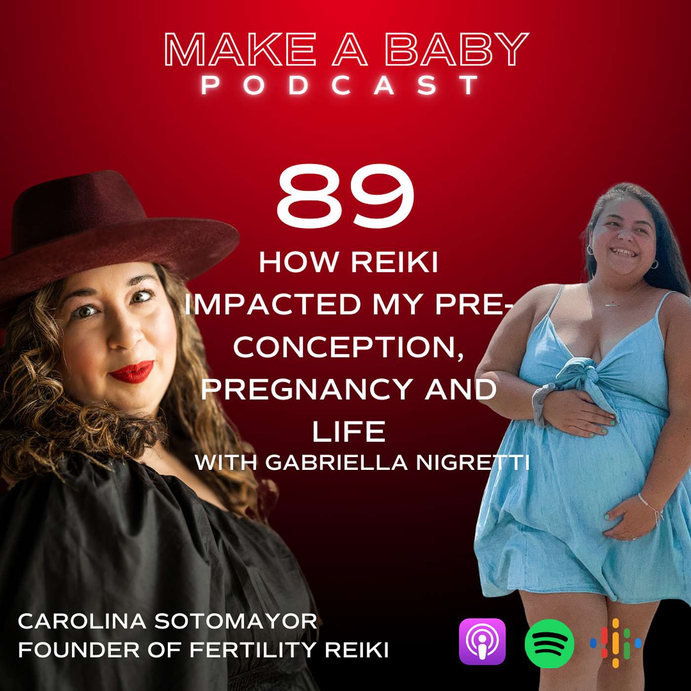 How Reiki Impacted My Pre-Conception, Pregnancy and Life with Gabriella Nigretti episode artwork
