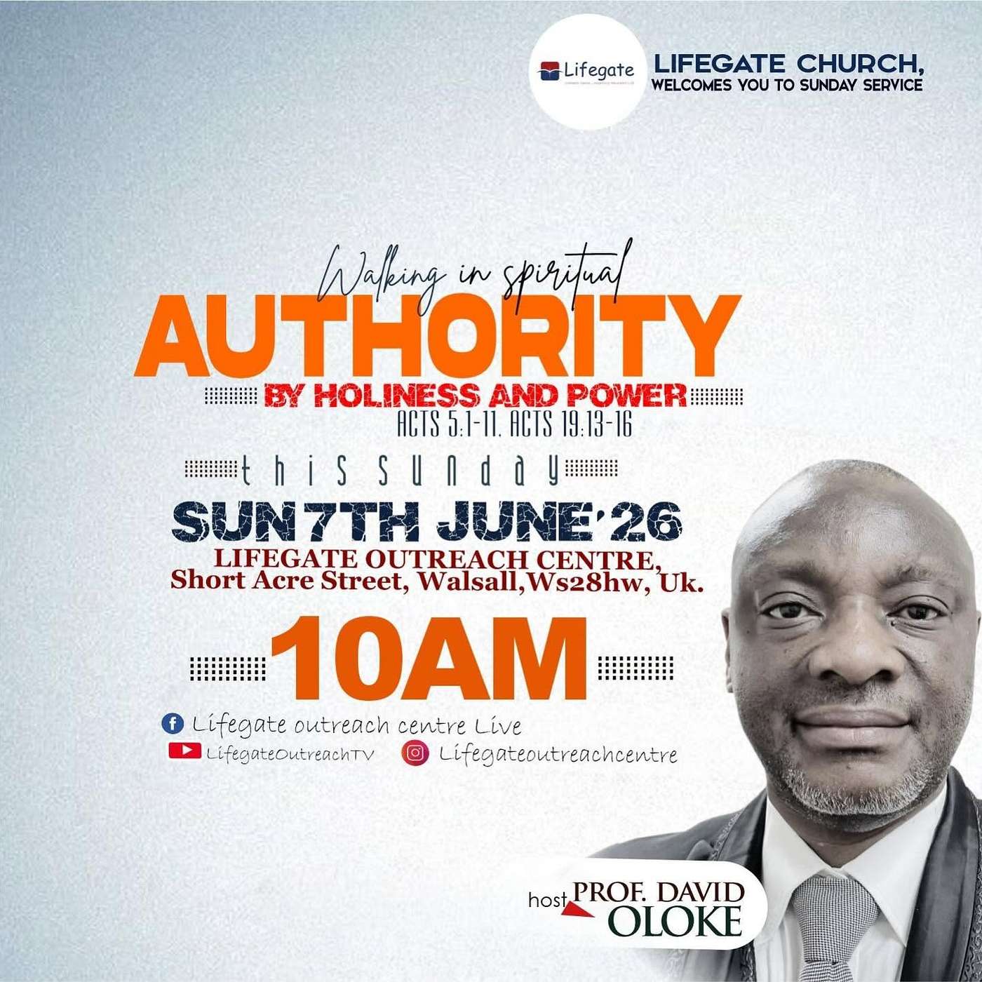 Walking in Spiritual Authority (Session 6) - Lifegate Church - 07.06.26 episode artwork