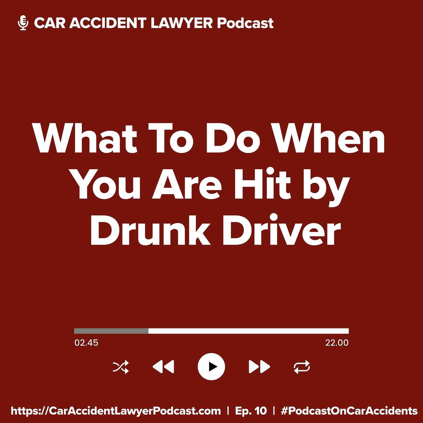 What To Do When You Are Hit by Drunk Driver