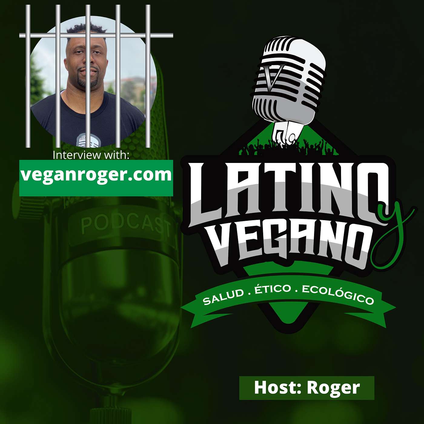 LYV100: How Did I Go To Jail And Still Remained Vegan?🤷🏾‍♂️ | Listen To My Story 1 | veganroger.com episode artwork