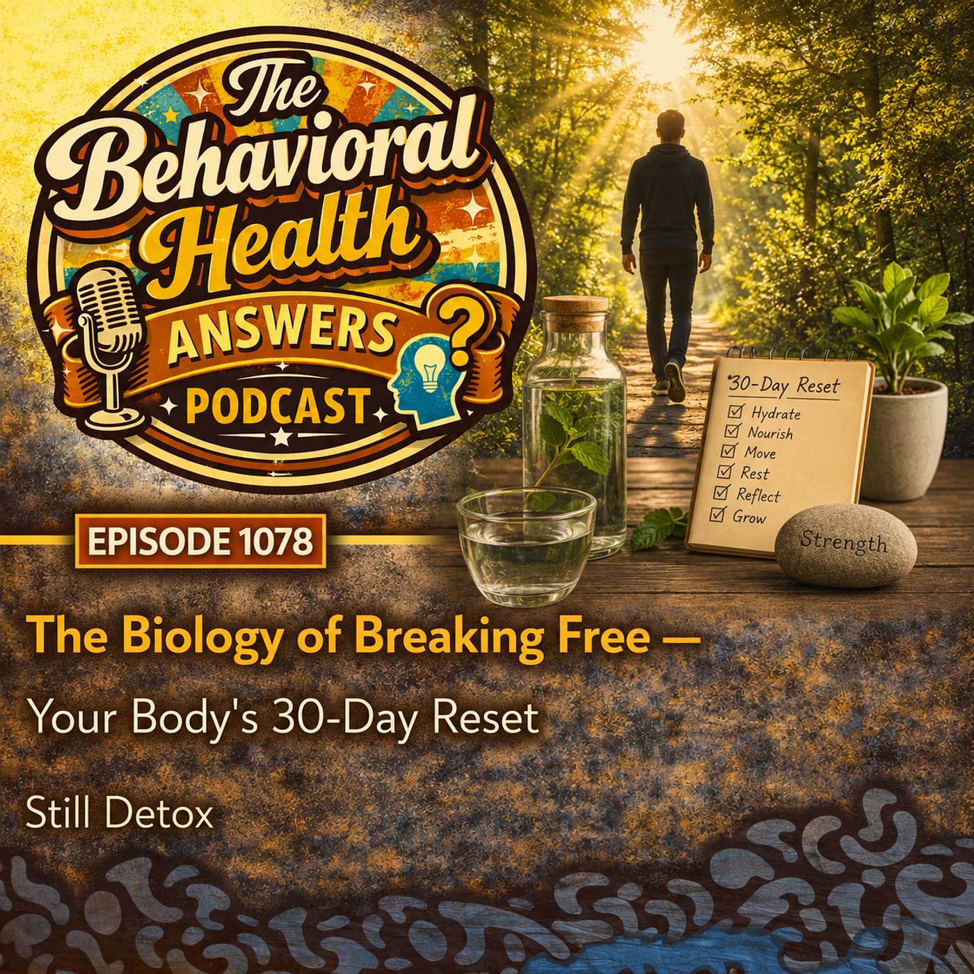 Episode 1078: The Biology of Breaking Free - Your Body's 30-Day Reset | Still Detox episode artwork