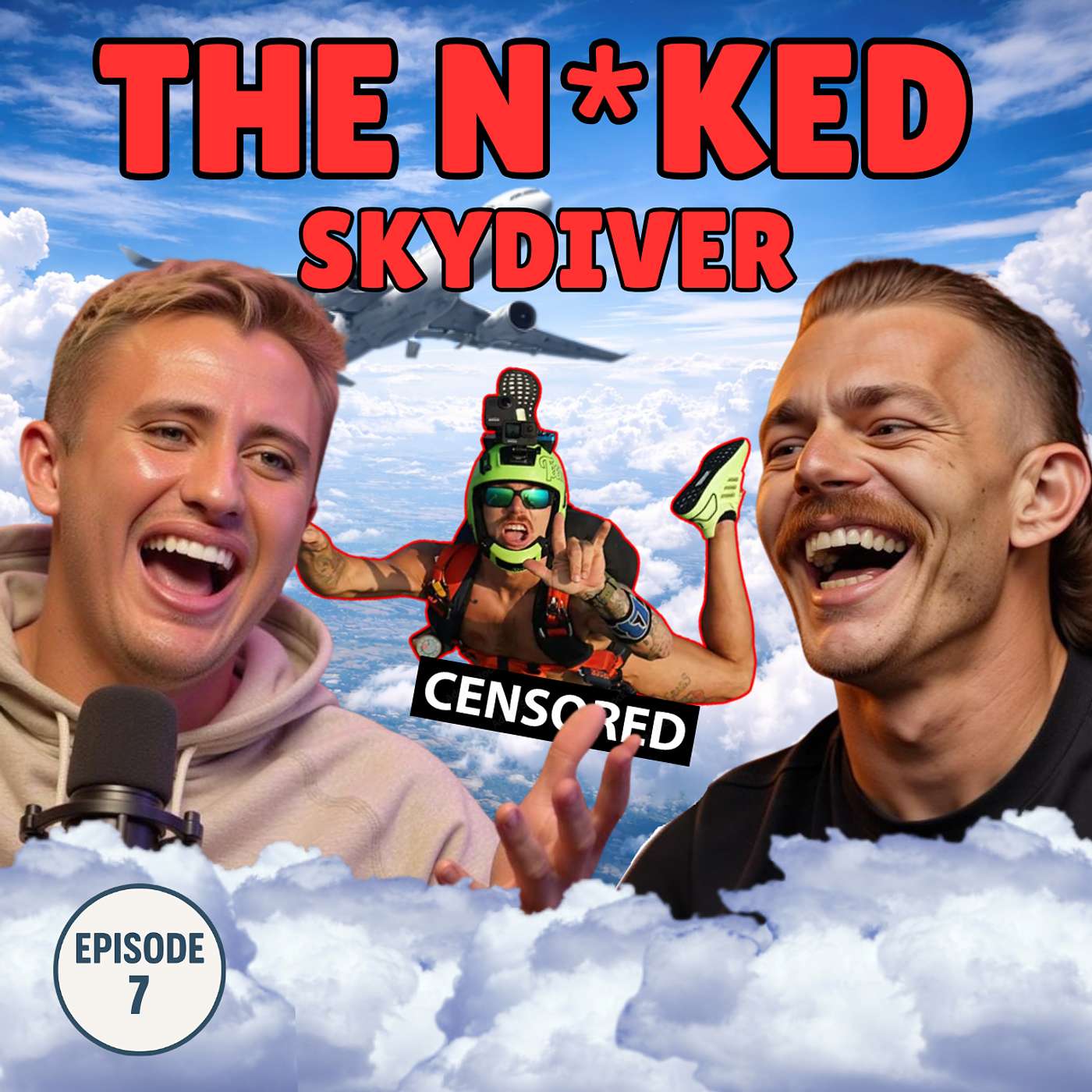 Ep 7. The Naked Skydiver | Guinness World Record Holder, Rian Kanouff episode artwork