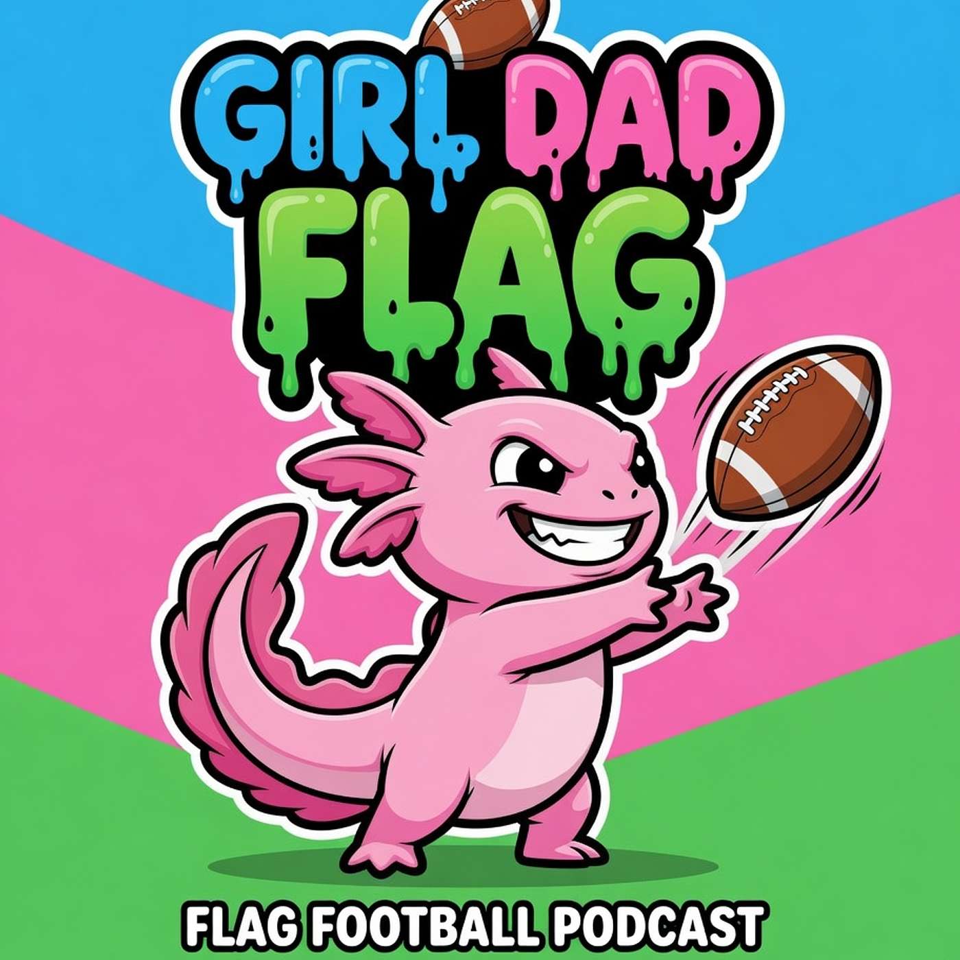 Girl Dad Flag