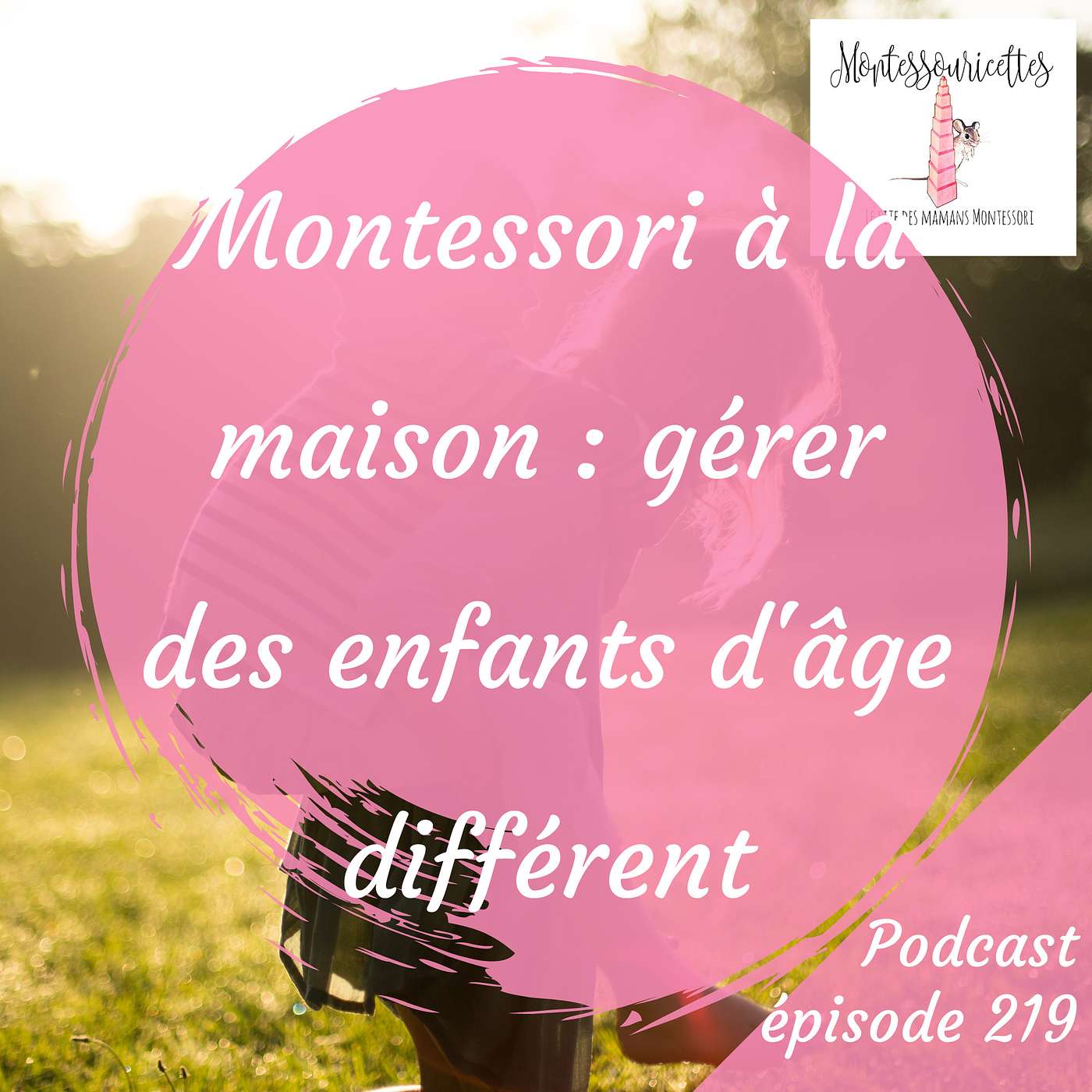 219. Montessori à la maison : gérer des enfants d'âge différent episode artwork