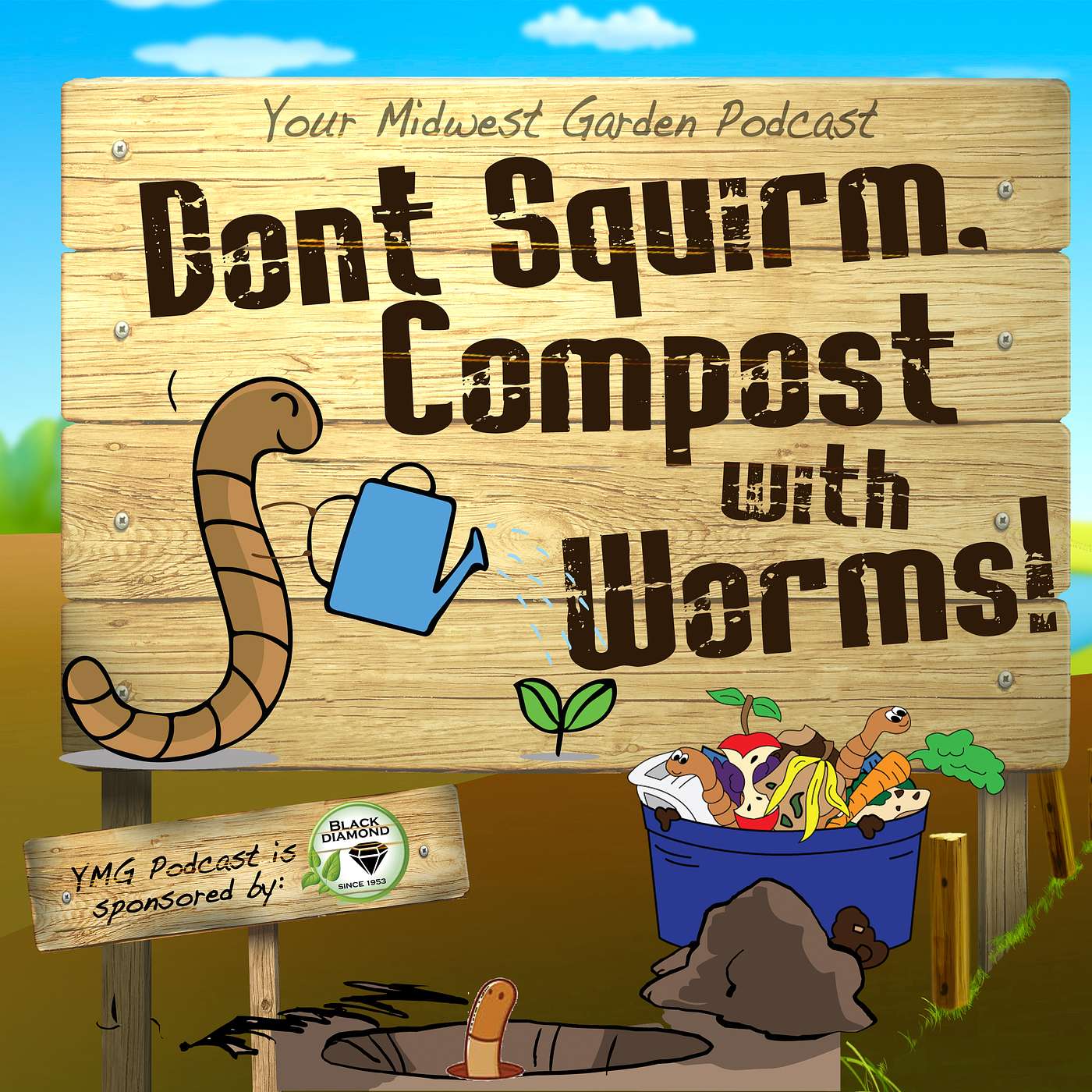 Don't squirm, compost with worms!