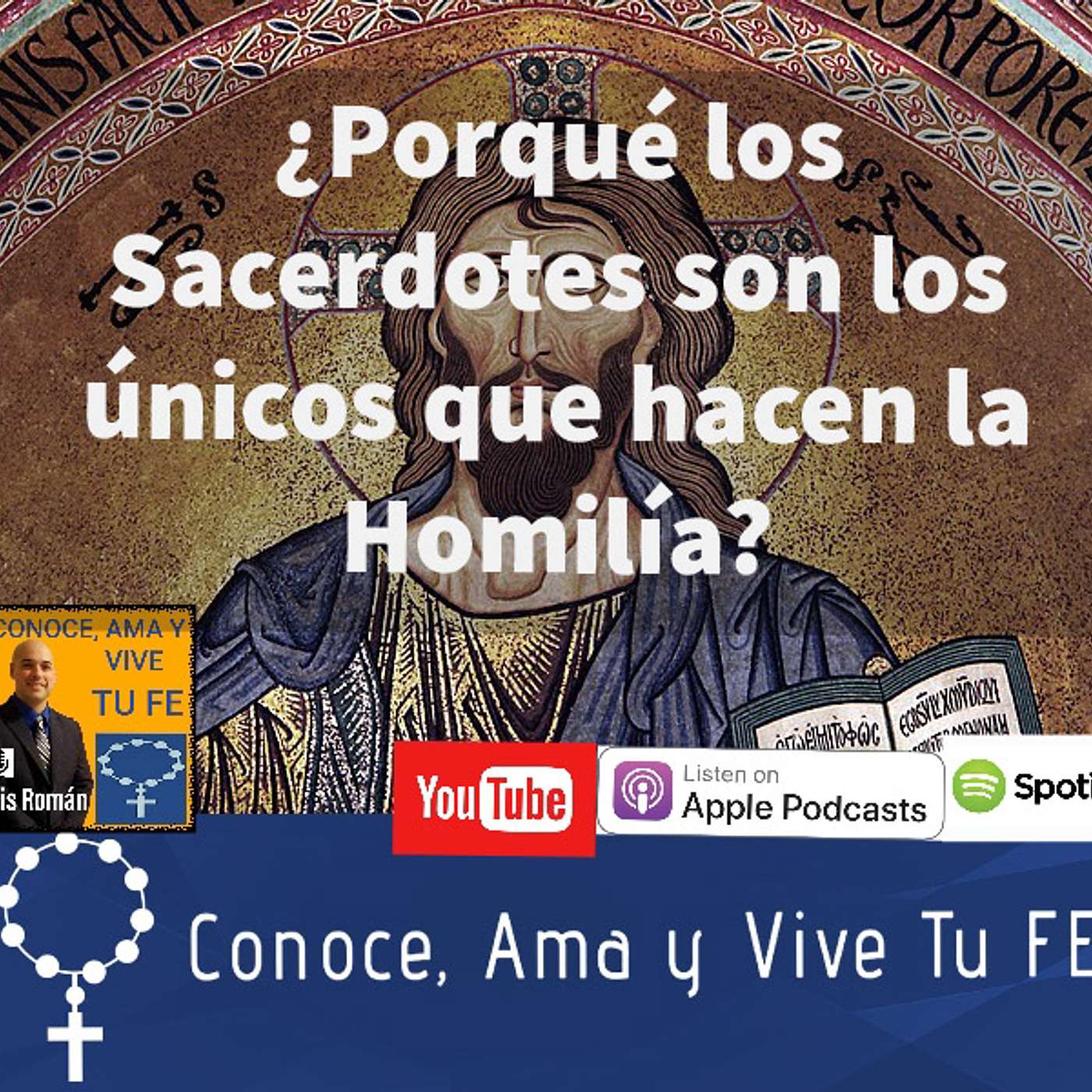 Episodio 68: ¿Porqué el Sacerdote/ Diacono es el unico que hace la Homilía? episode artwork