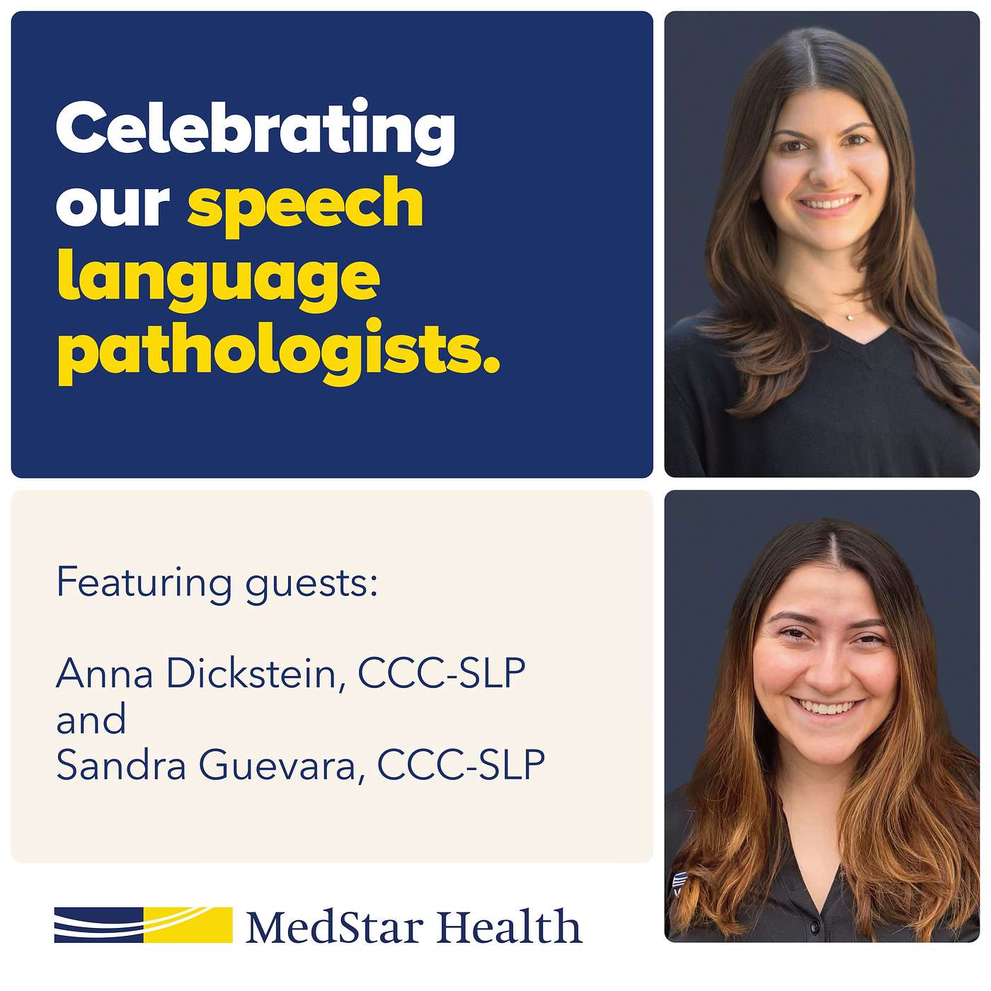 cover of episode Celebrating Our Speech Language Pathologists with SLPs Anna Dickstein & Sandra Guevara
