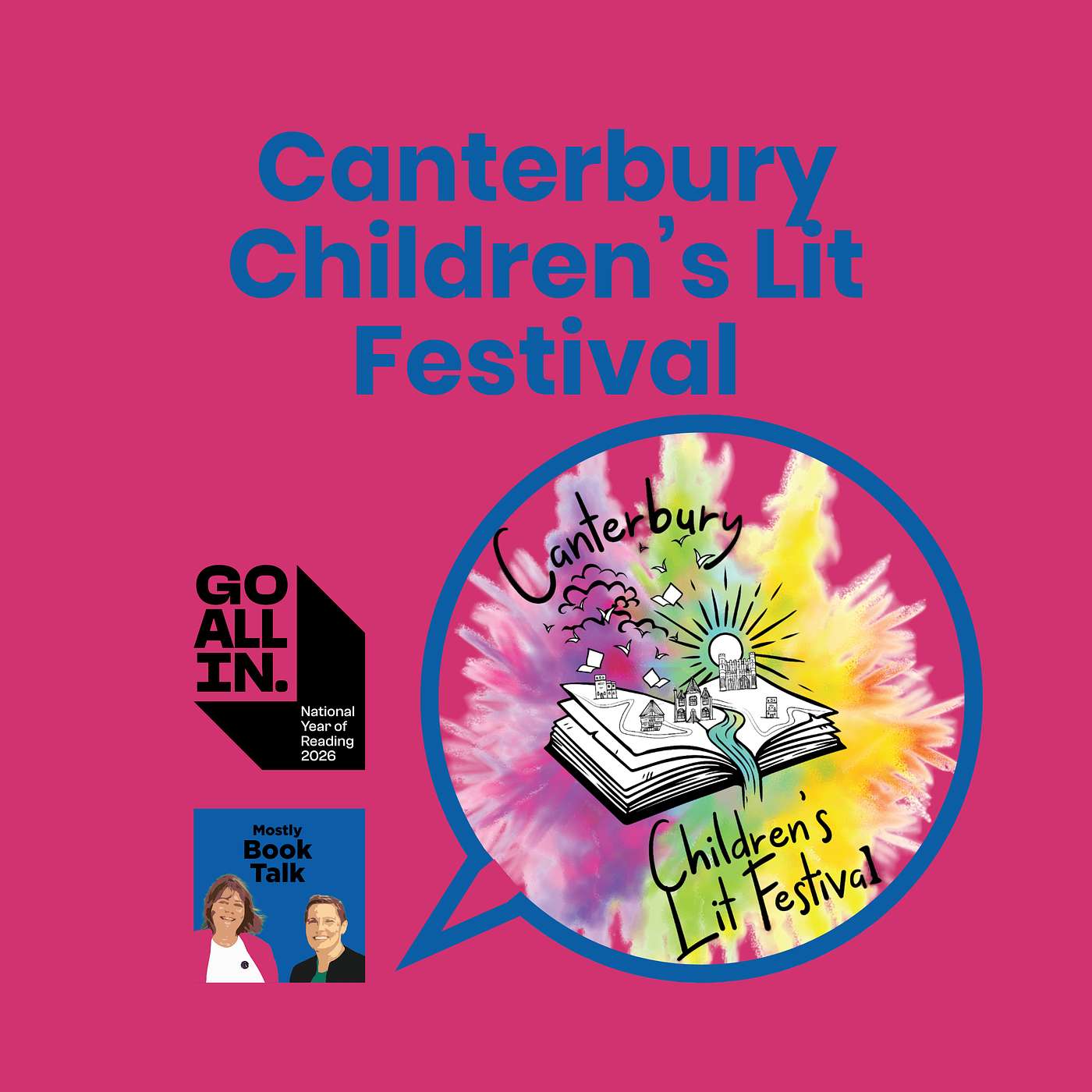 National Year of Reading - Canterbury Children's Literature Festival episode artwork