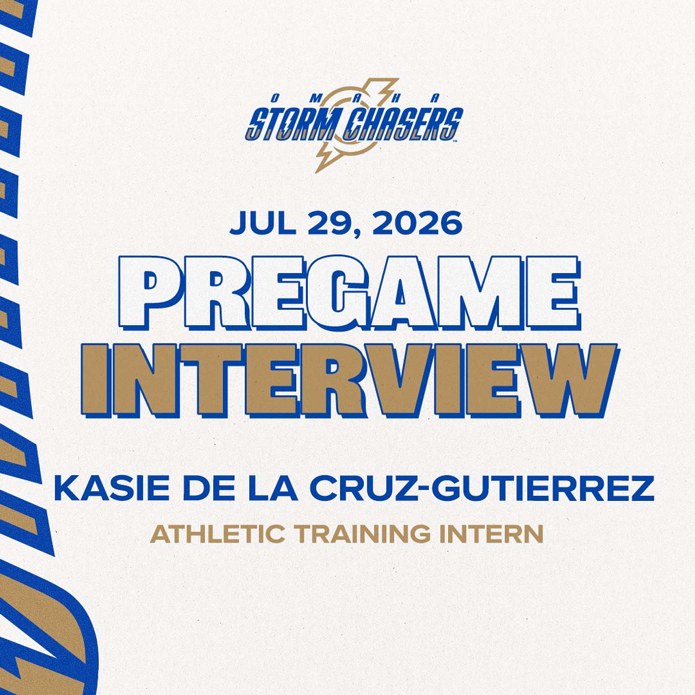 Pregame Interview: Kasie De La Cruz-Gutierrez | July 29, 2026 episode artwork