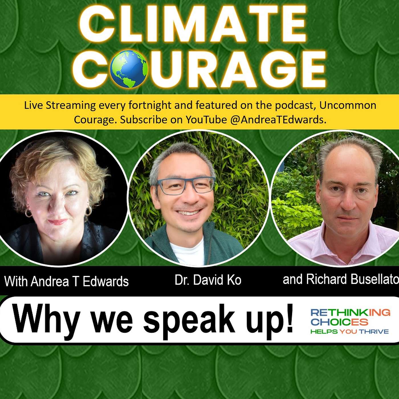 Climate Courage: why we speak up!