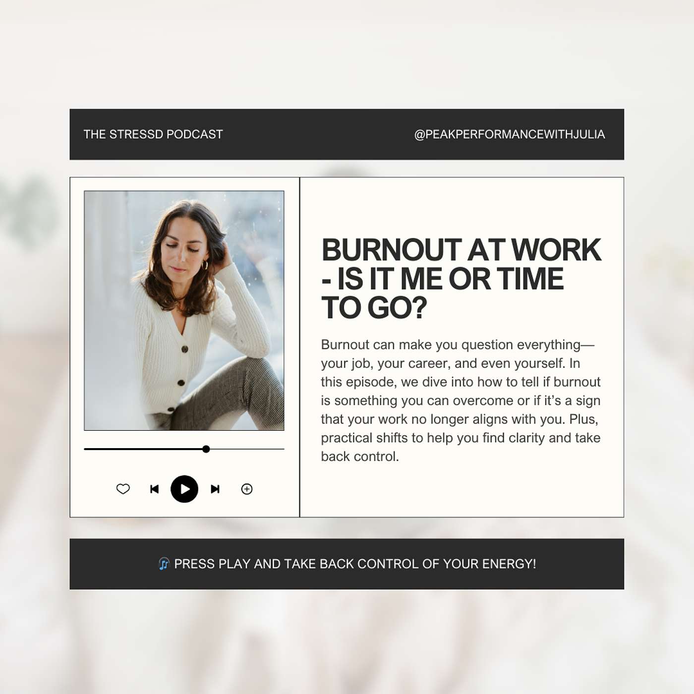 Burnout At Work - Is It Me Or Time To Go? Burnout At Work - Is It Me Or Time To Go?
