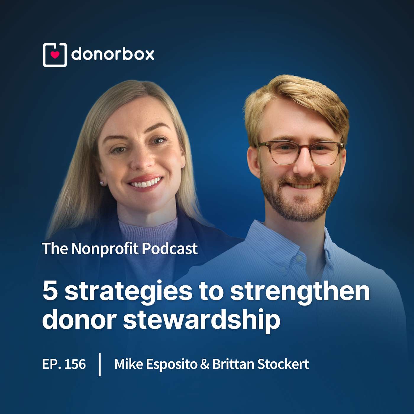 Ep 156| 5 Strategies to strengthen donor stewardship with Mike Esposito