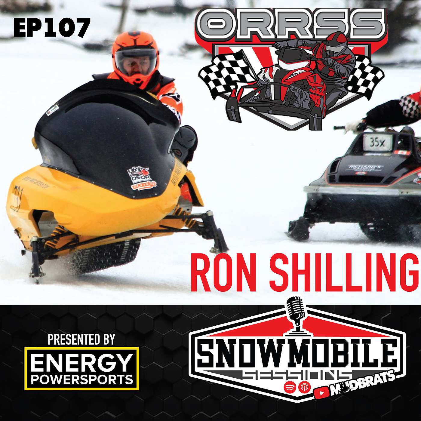 RON SHILLING Ontario Recreational Racing Super Series | Snowmobile Sessions EP107