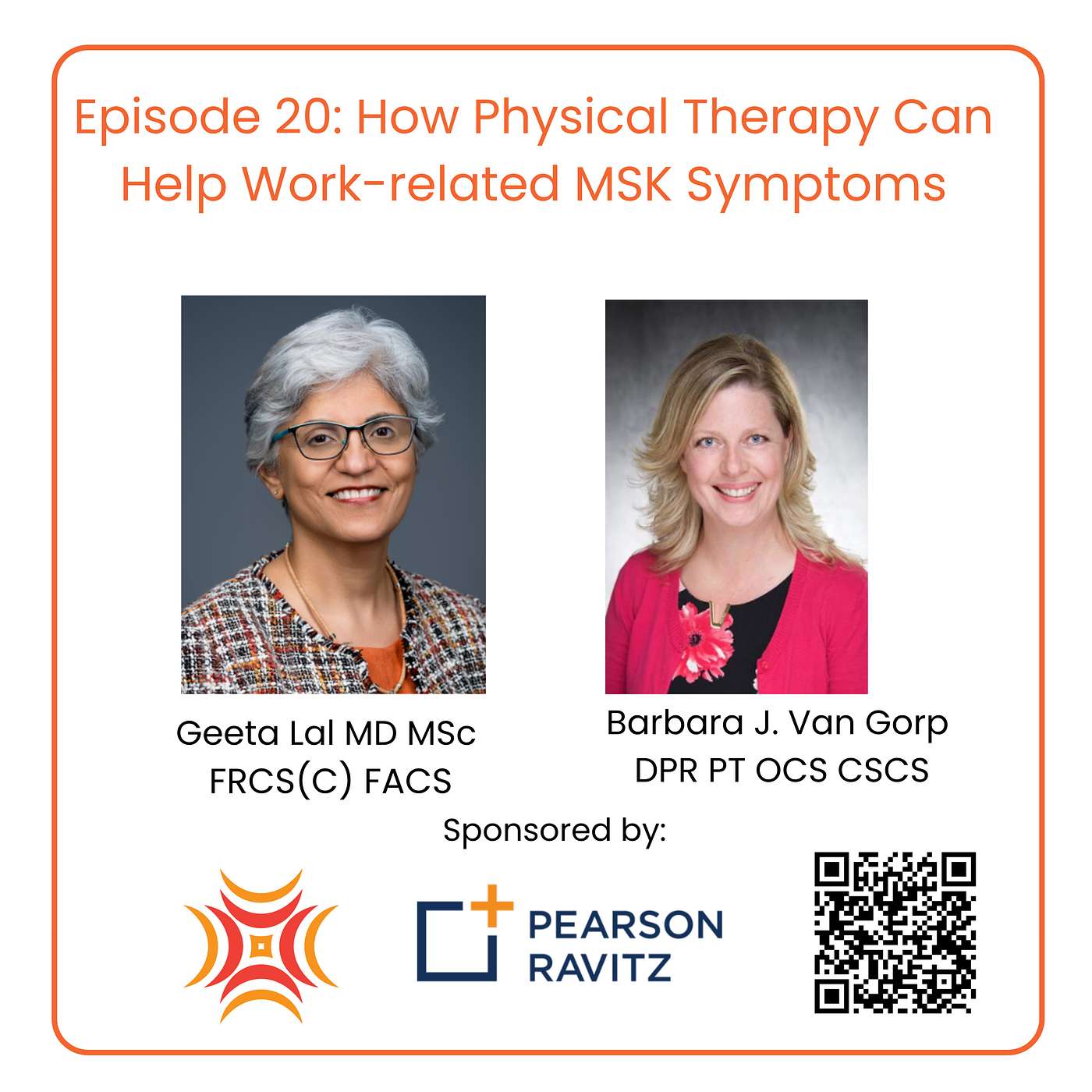 How Physical Therapy Can Help Work-related MSK symptoms with Barbara Van Gorp