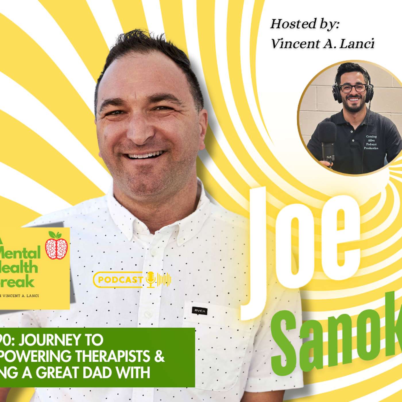 #290: Joe Sanok's Journey to Empowering Therapists & Being a Great Dad episode artwork