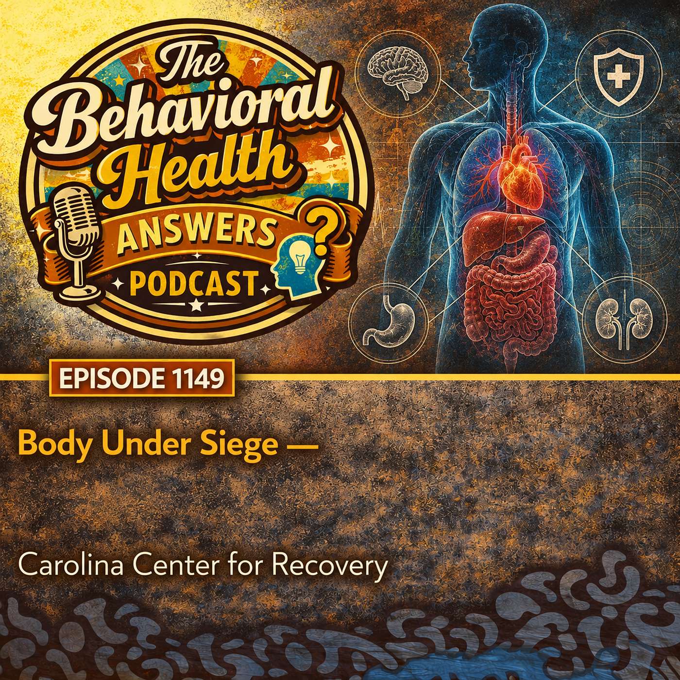 Episode 1149: Body Under Siege | Carolina Center for Recovery episode artwork