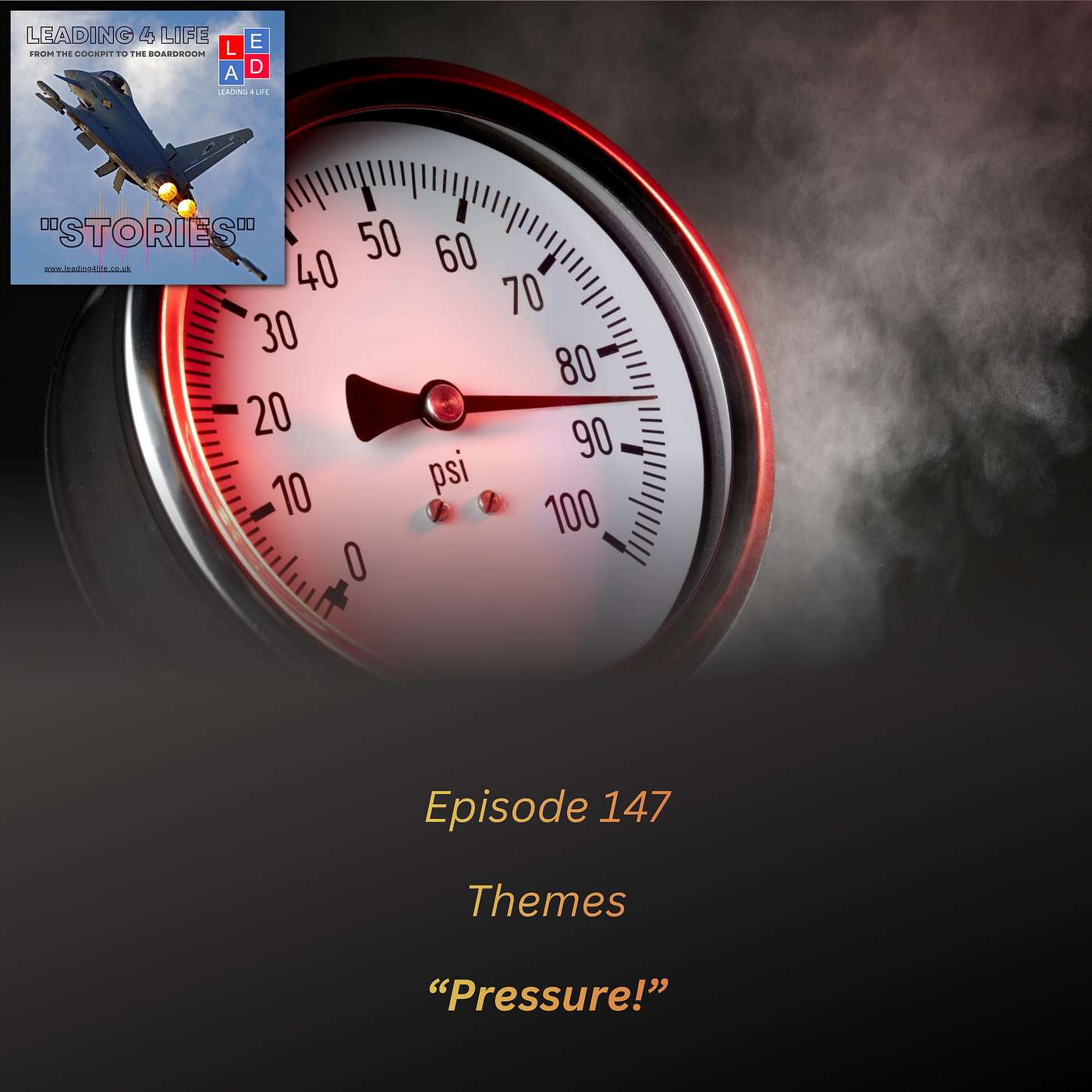 E147 - Themes: "Pressure!" episode artwork