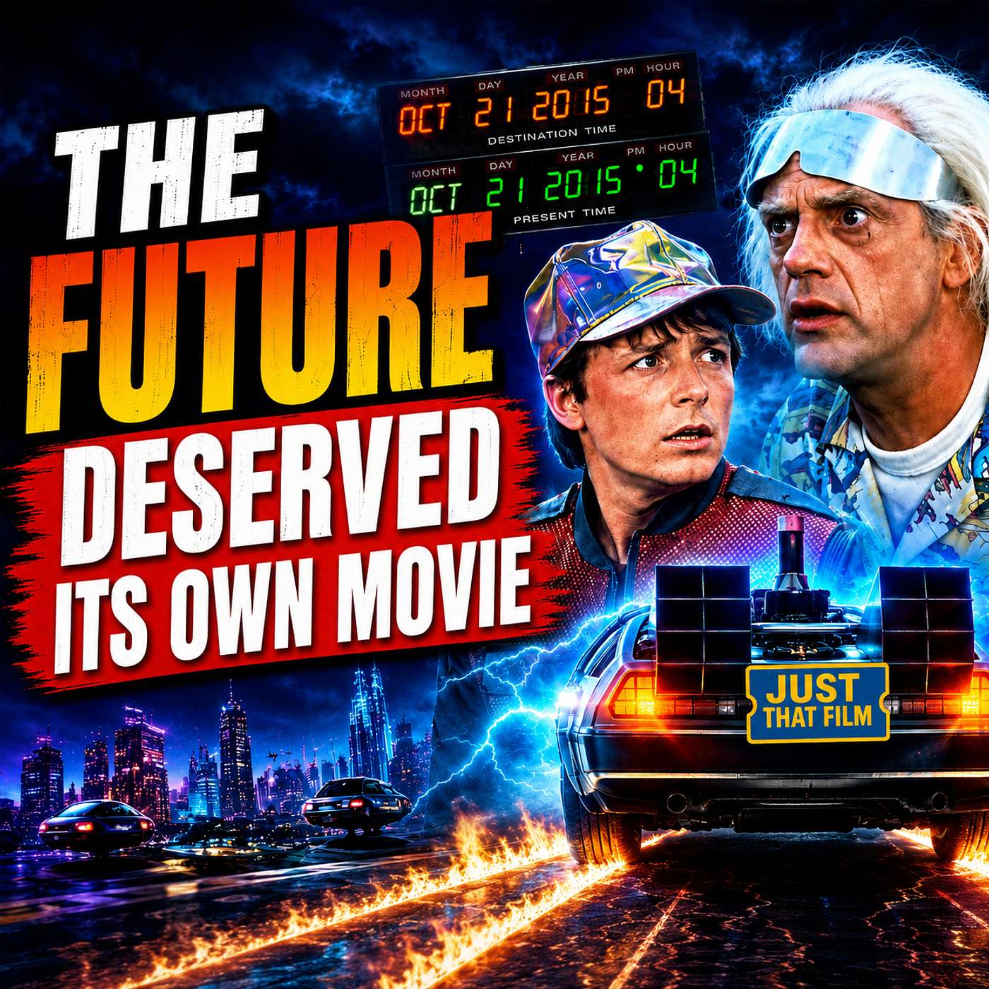 Back to the Future Part II (1989) | Movie Review | Just That Film Podcast | The Greatest Sci-Fi Sequel Ever?
