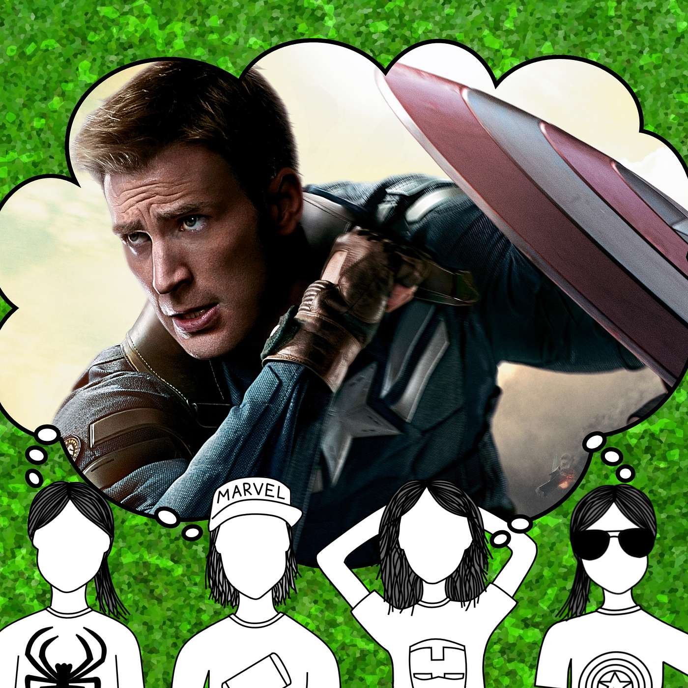 S2 Episode 5: Marvel Chicks Talk Captain America, The Winter Soldier episode artwork