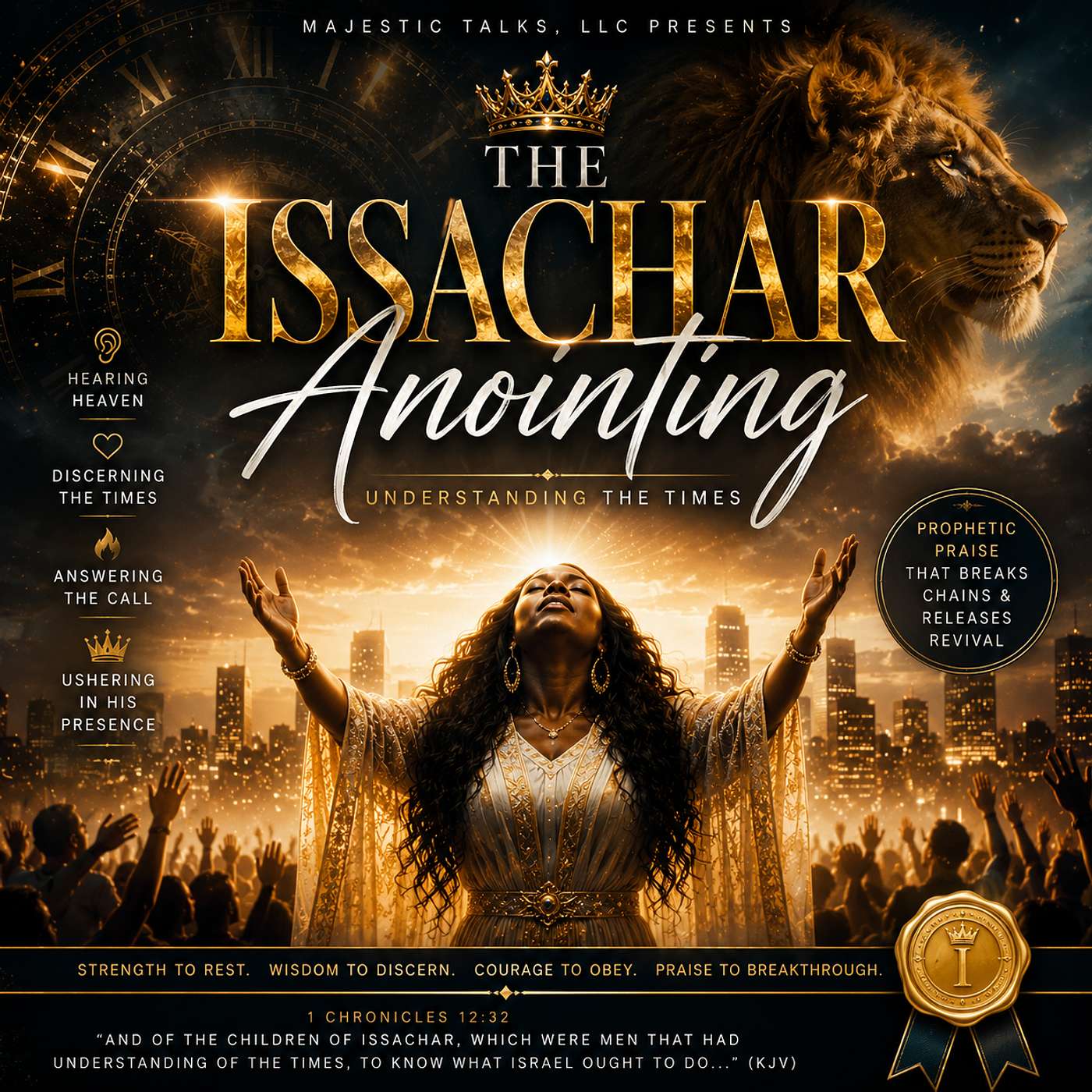 MAJESTIC DEVOTIONALS: SEASON 1: EPISODE 25: SONG: THE ISSACHAR ANOINTING: May 27, 2026 episode artwork